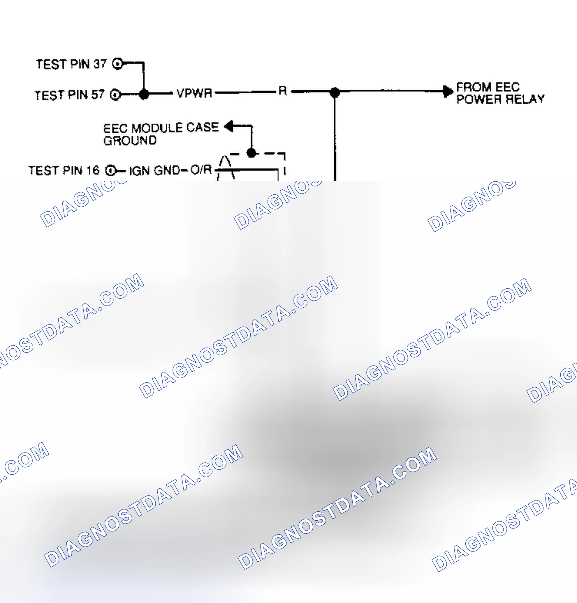 Scheme 103: IDM Schematic (Crown Victoria, Grand Marquis & Town Car)