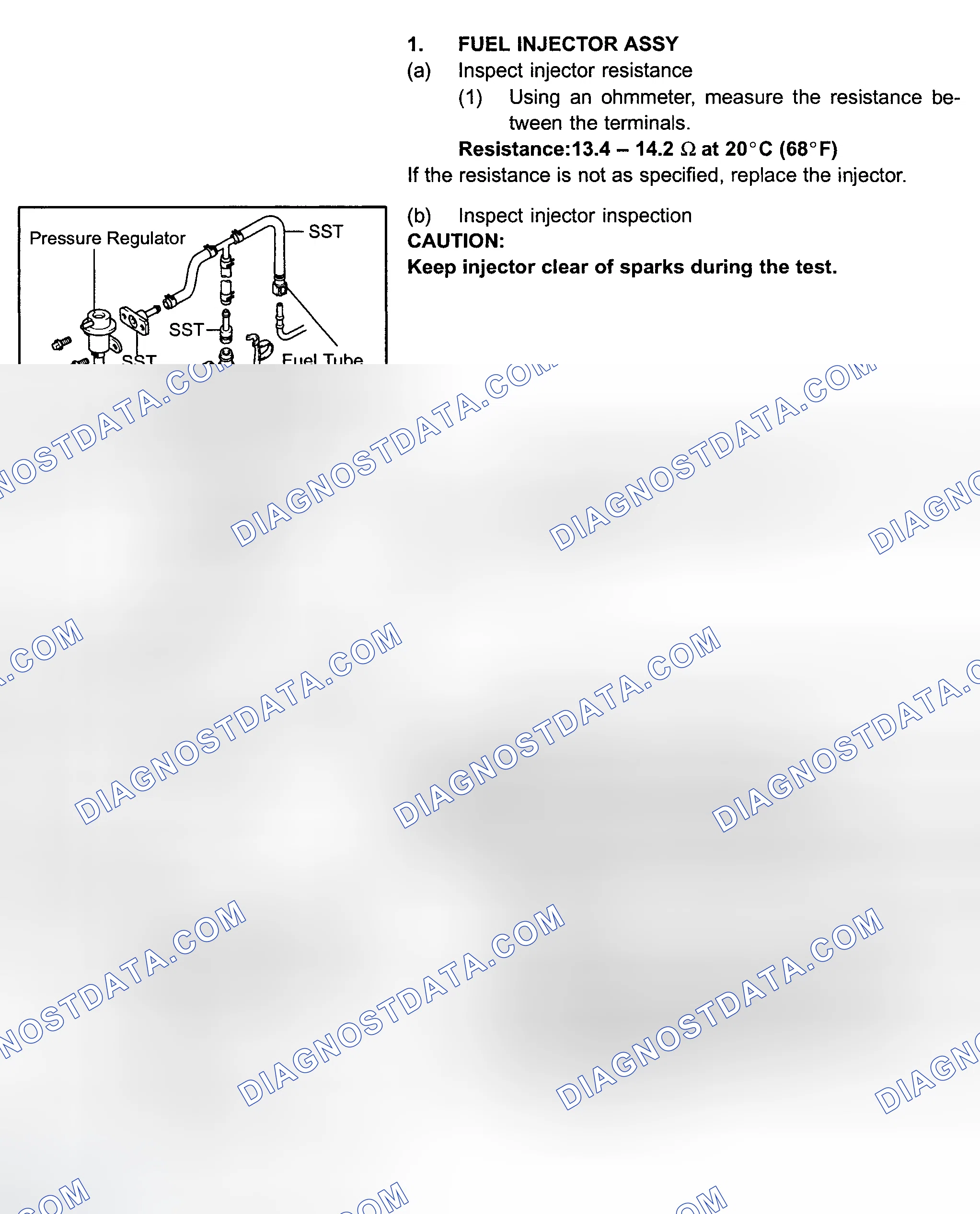 Scheme 674: Fuel Injectors (4Runner 4.7L)