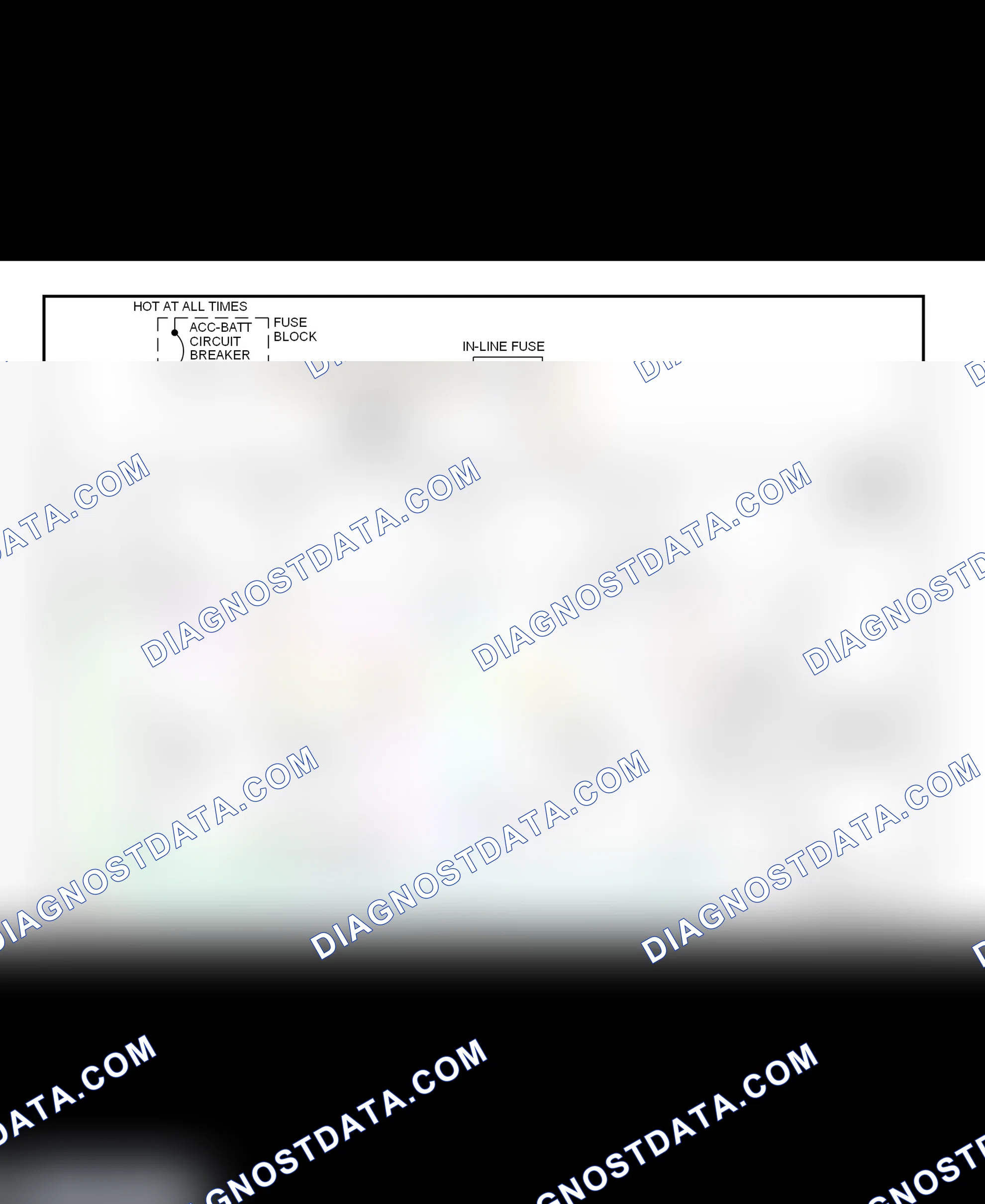 Scheme 3: Power Mirrors Wiring Diagram (1994)