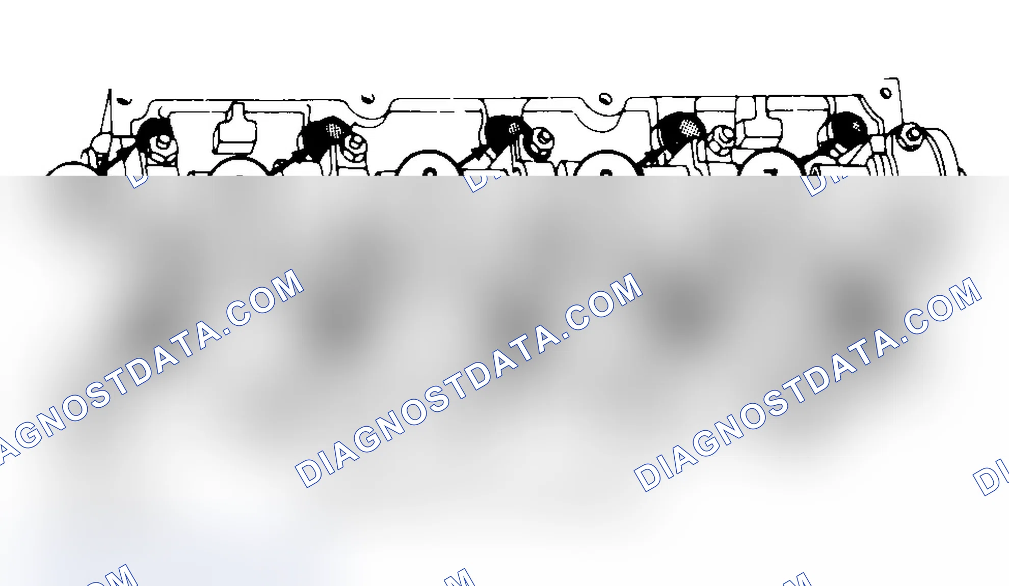 Scheme 3: Typical Cylinder Head Tightening or Loosening Sequence