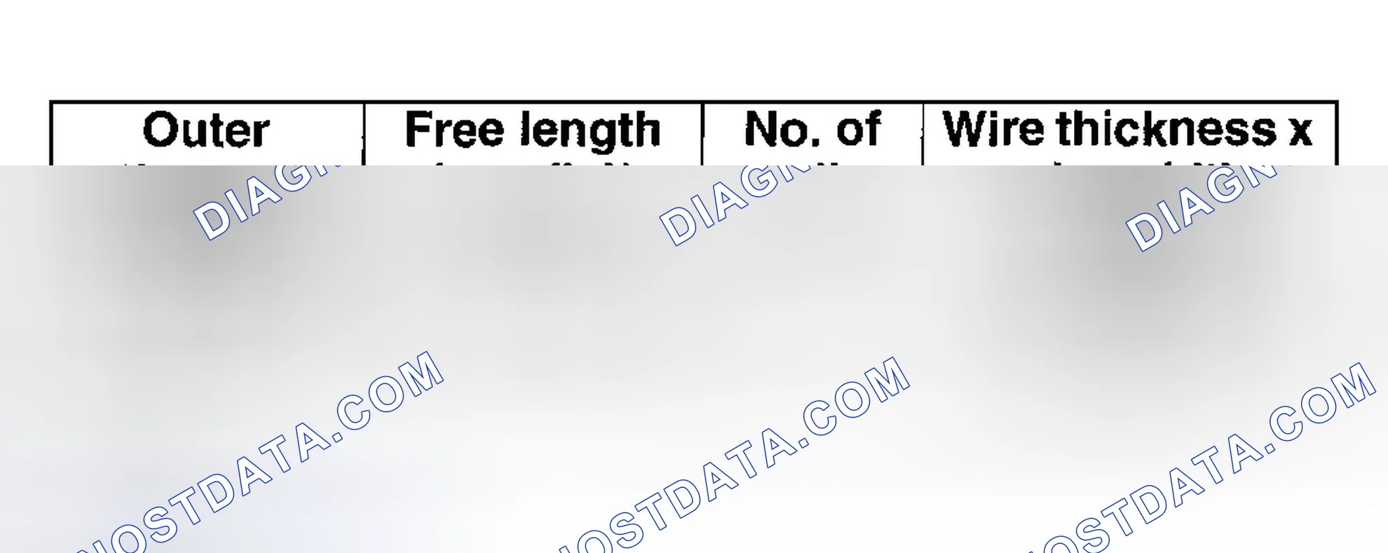 Scheme 334: RETURN SPRING INSPECTION