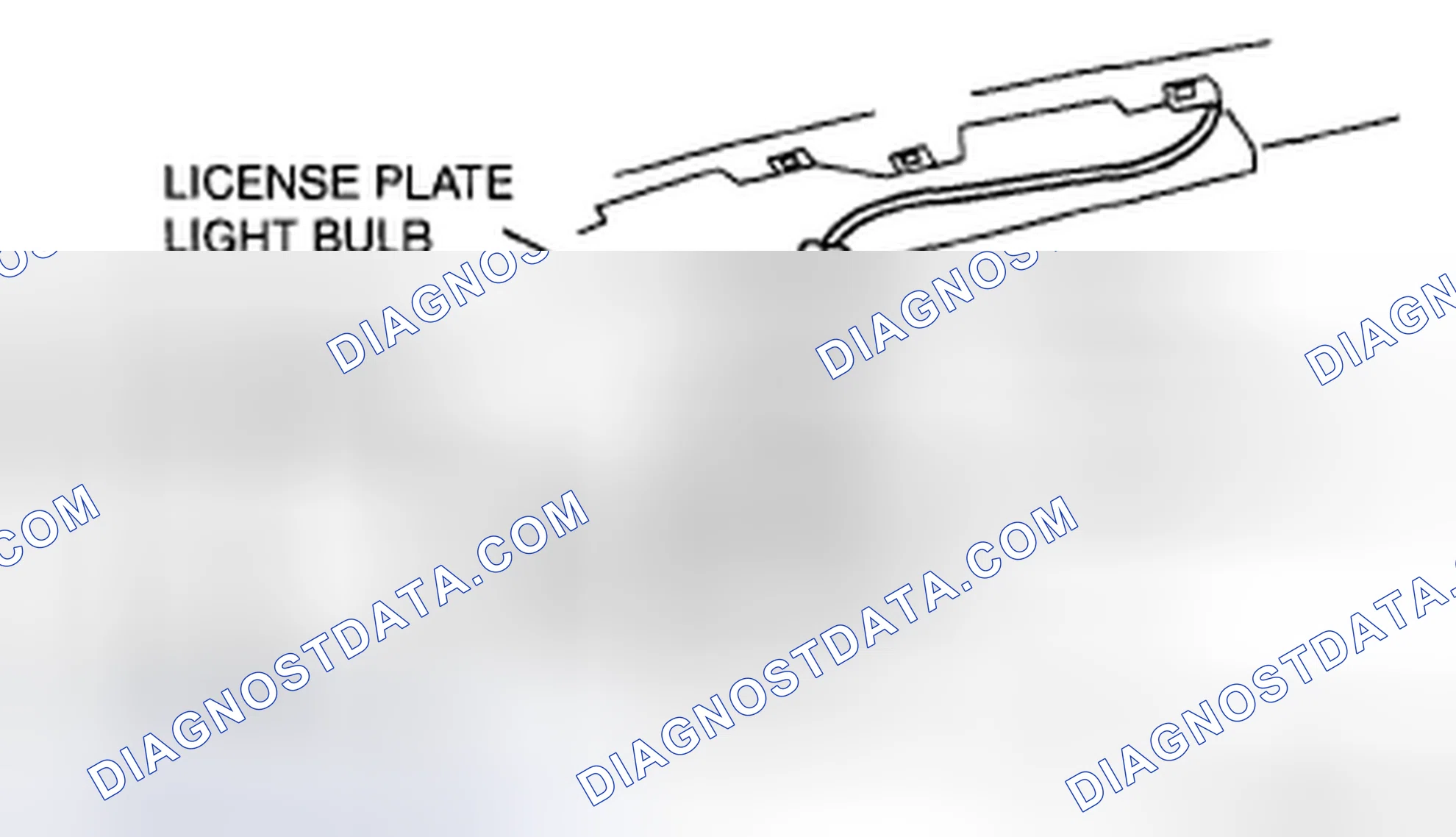 Scheme 24: LICENSE PLATE LIGHT REMOVAL/INSTALLATION