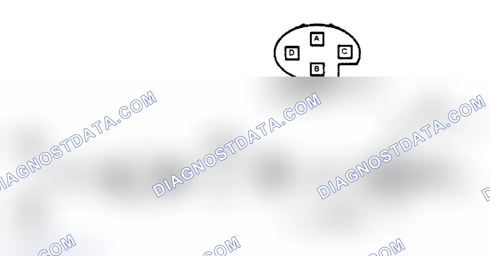 Scheme 137: Code B132, Wiring Diagram (Toronado) Engine Oil Pressure Sensor Circuit Faulty