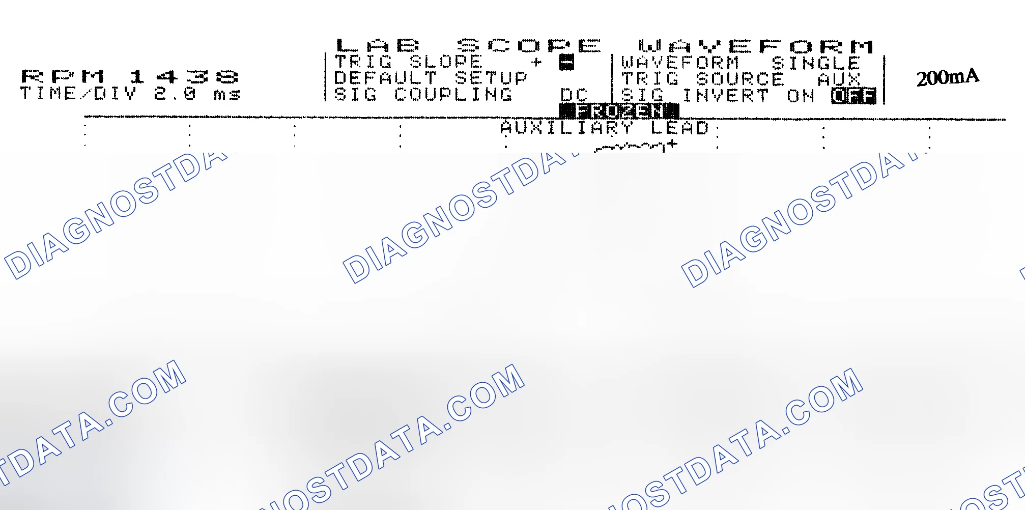 Scheme 15: Single Injector w/Normal Current Flow - Current Pattern