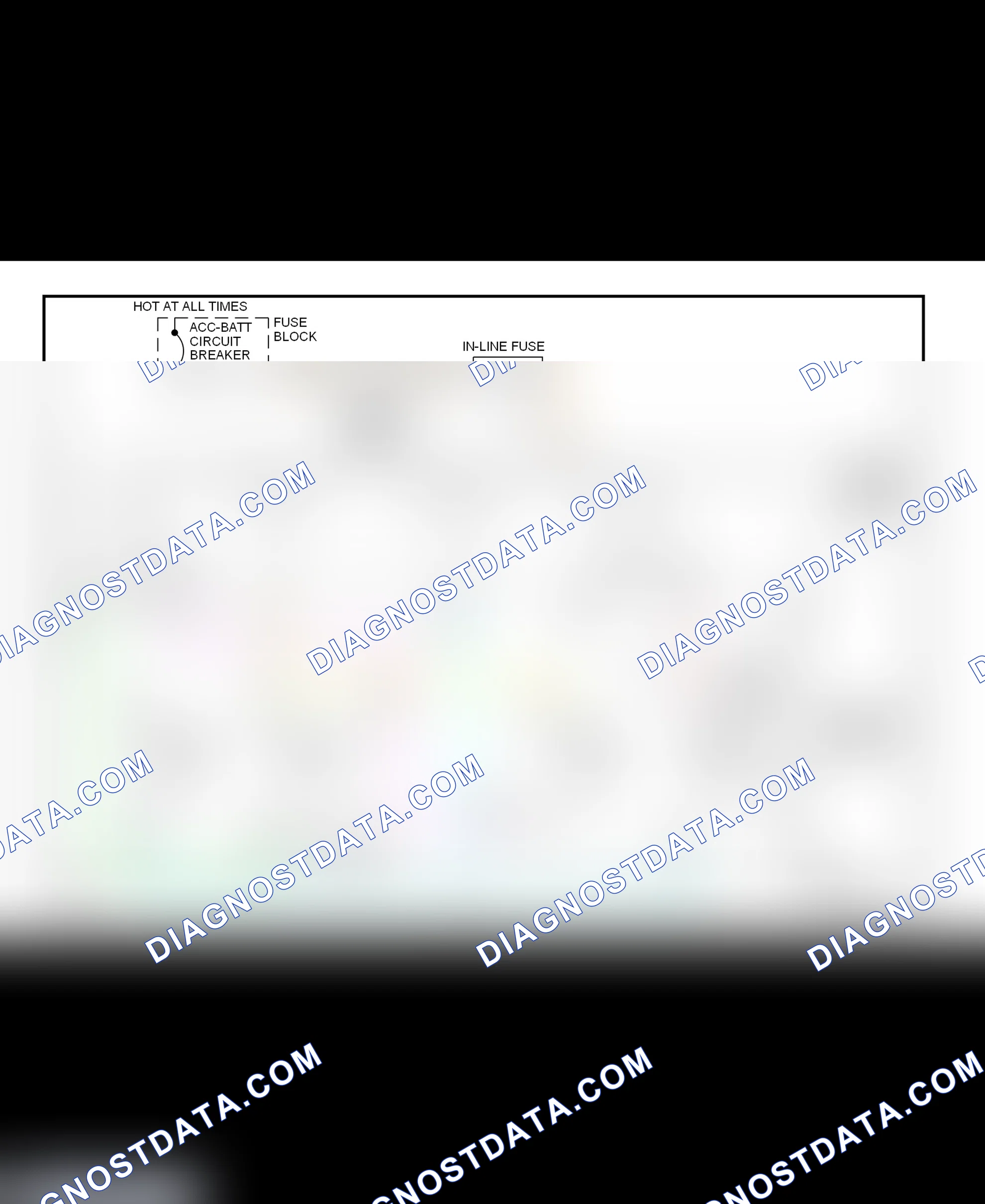 Scheme 3: Power Mirrors Wiring Diagram (1994)