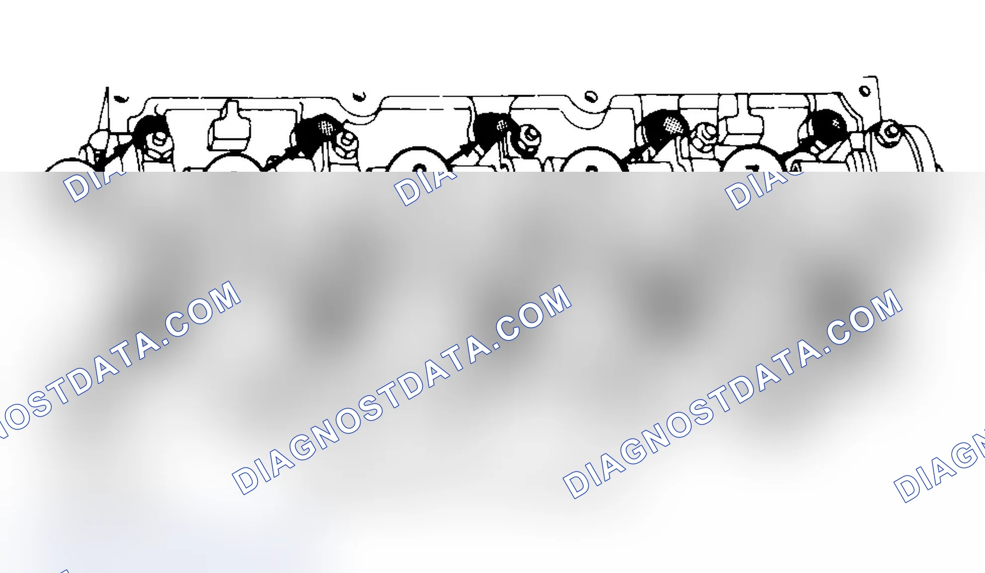 Scheme 3: Typical Cylinder Head Tightening or Loosening Sequence