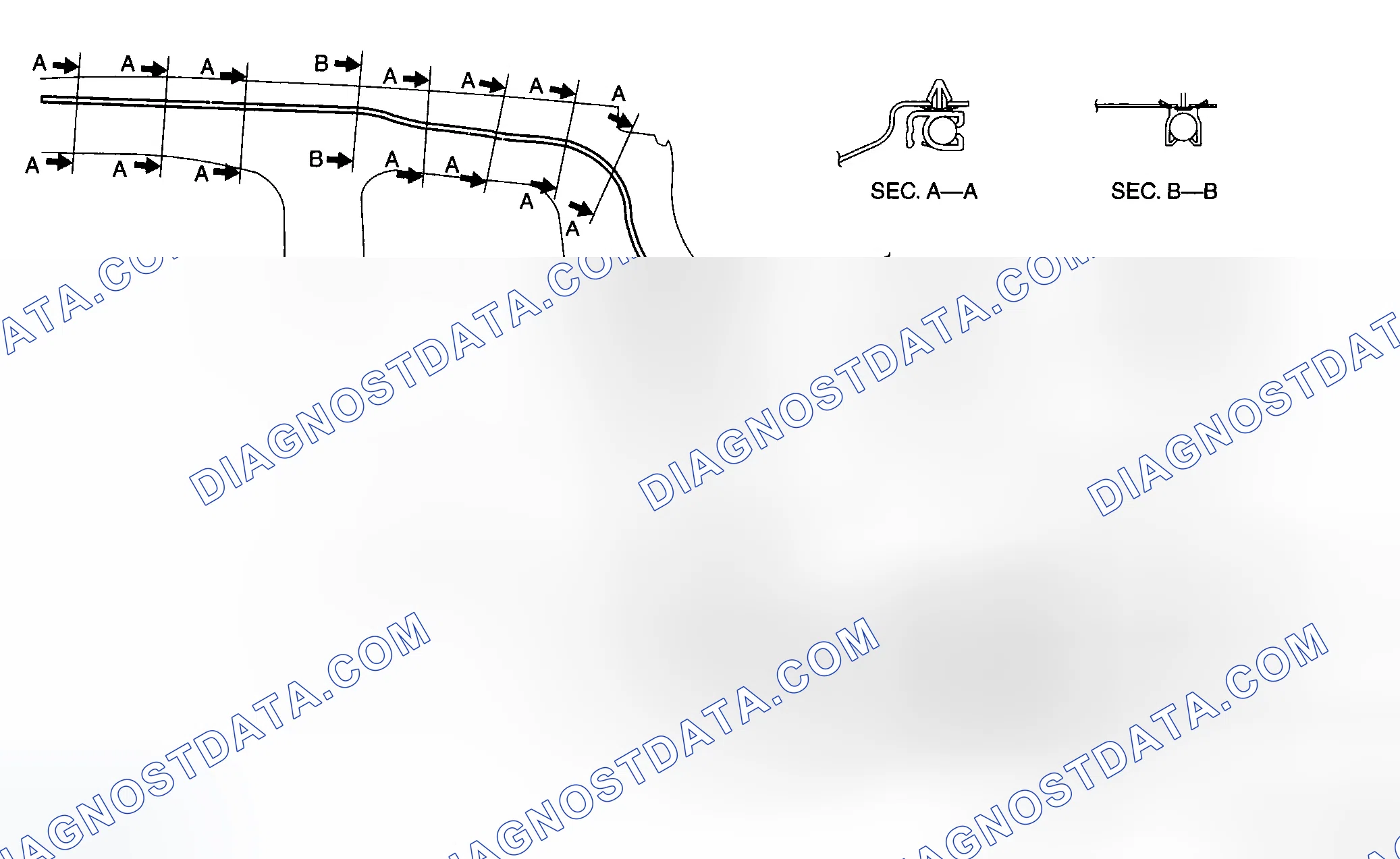 Scheme 13: REAR DRAIN HOSE REMOVAL