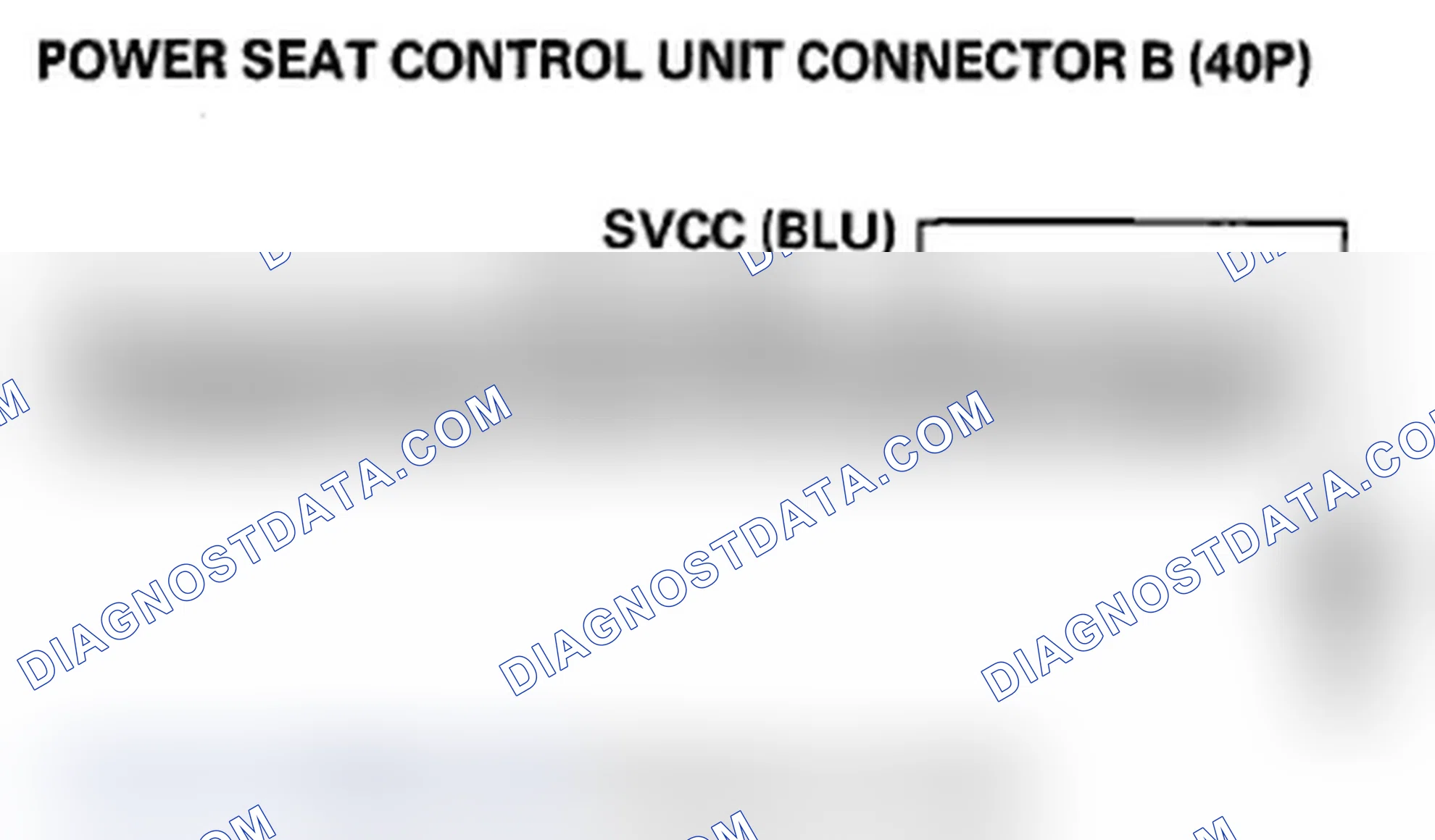 Scheme 196: DTC B1836: Power Seat Position Sensor Circuit Short