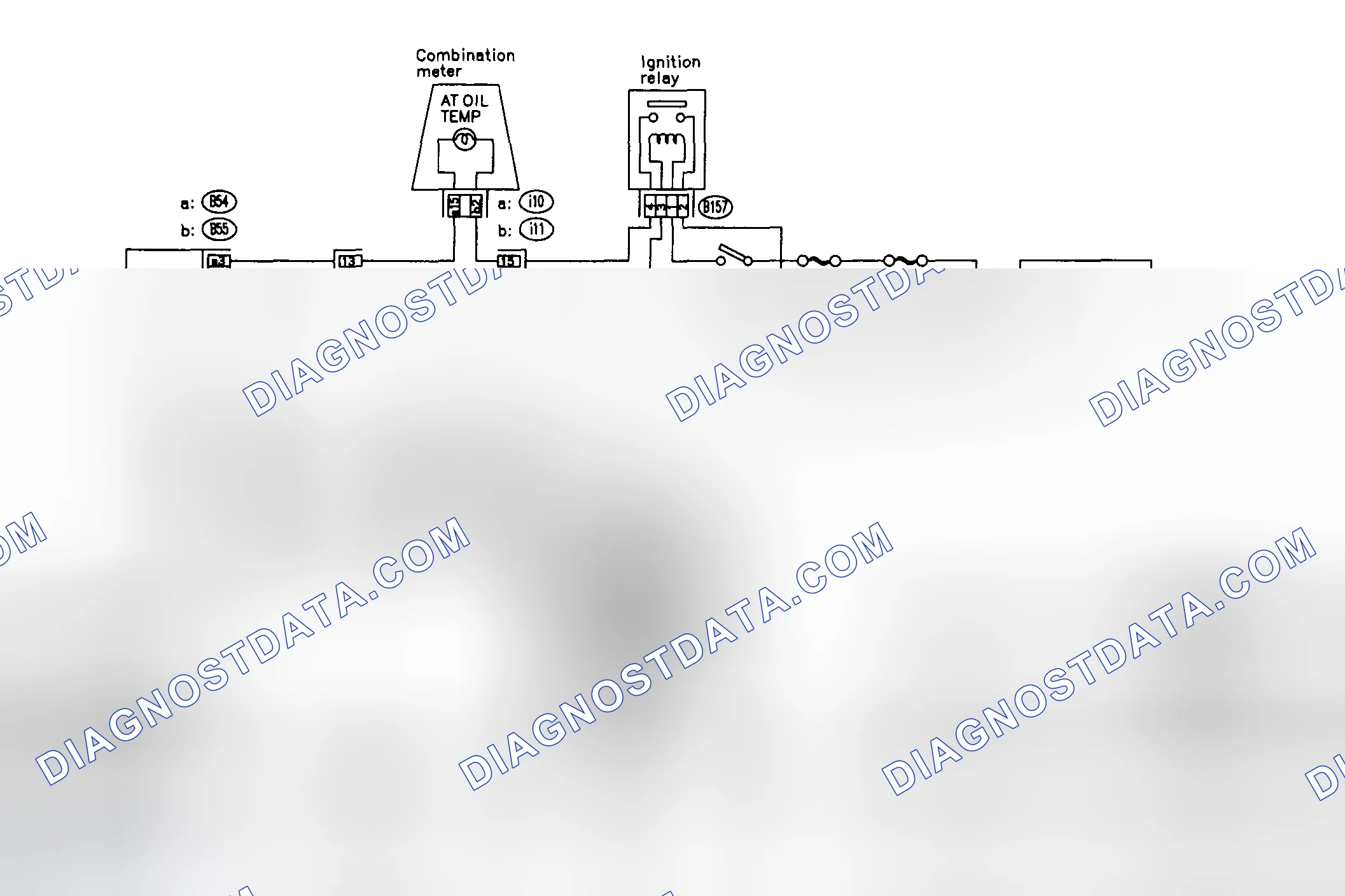 Scheme 398: AT Oil Temp Indicator Light Wiring Diagram