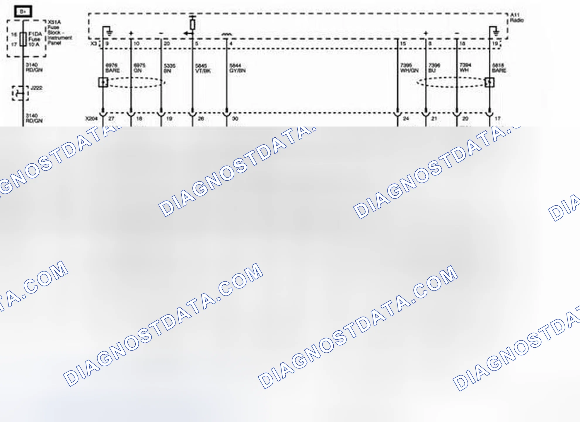 Scheme 46: Power, Ground, and Video Signals (UWG)