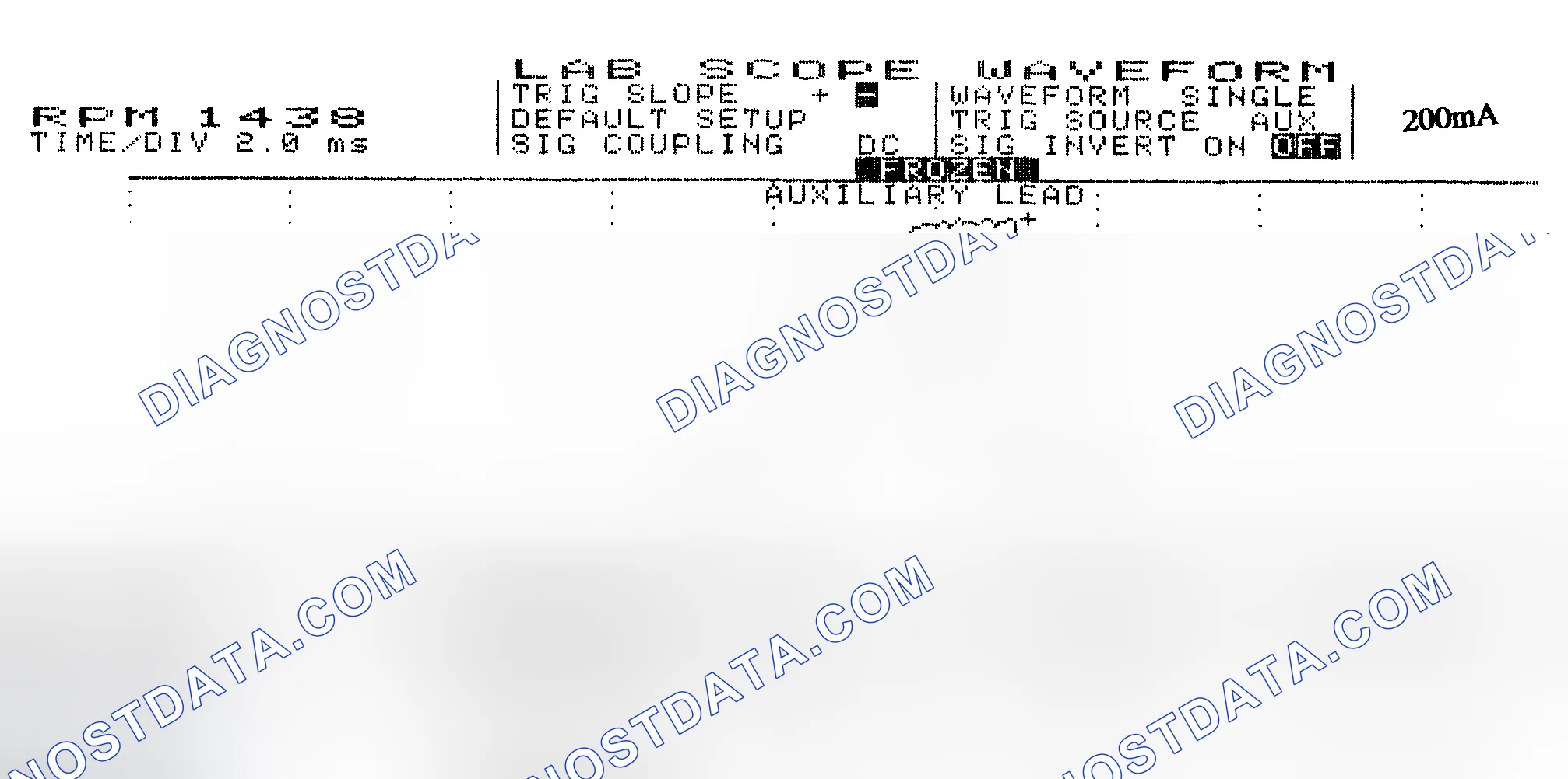Scheme 15: Single Injector w/Normal Current Flow - Current Pattern