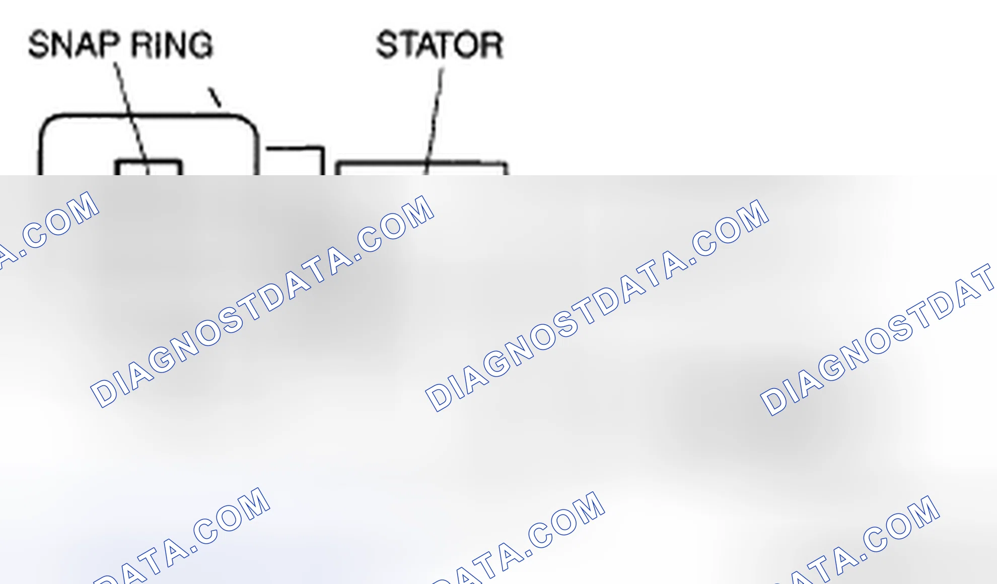 Scheme 40: Snap Ring Installation Note