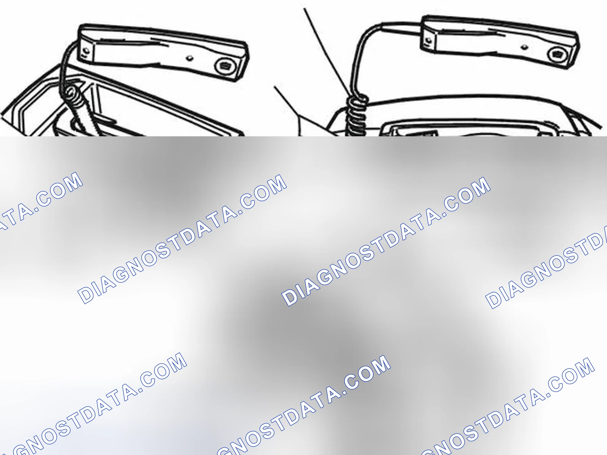 Scheme 48: Removing the handset