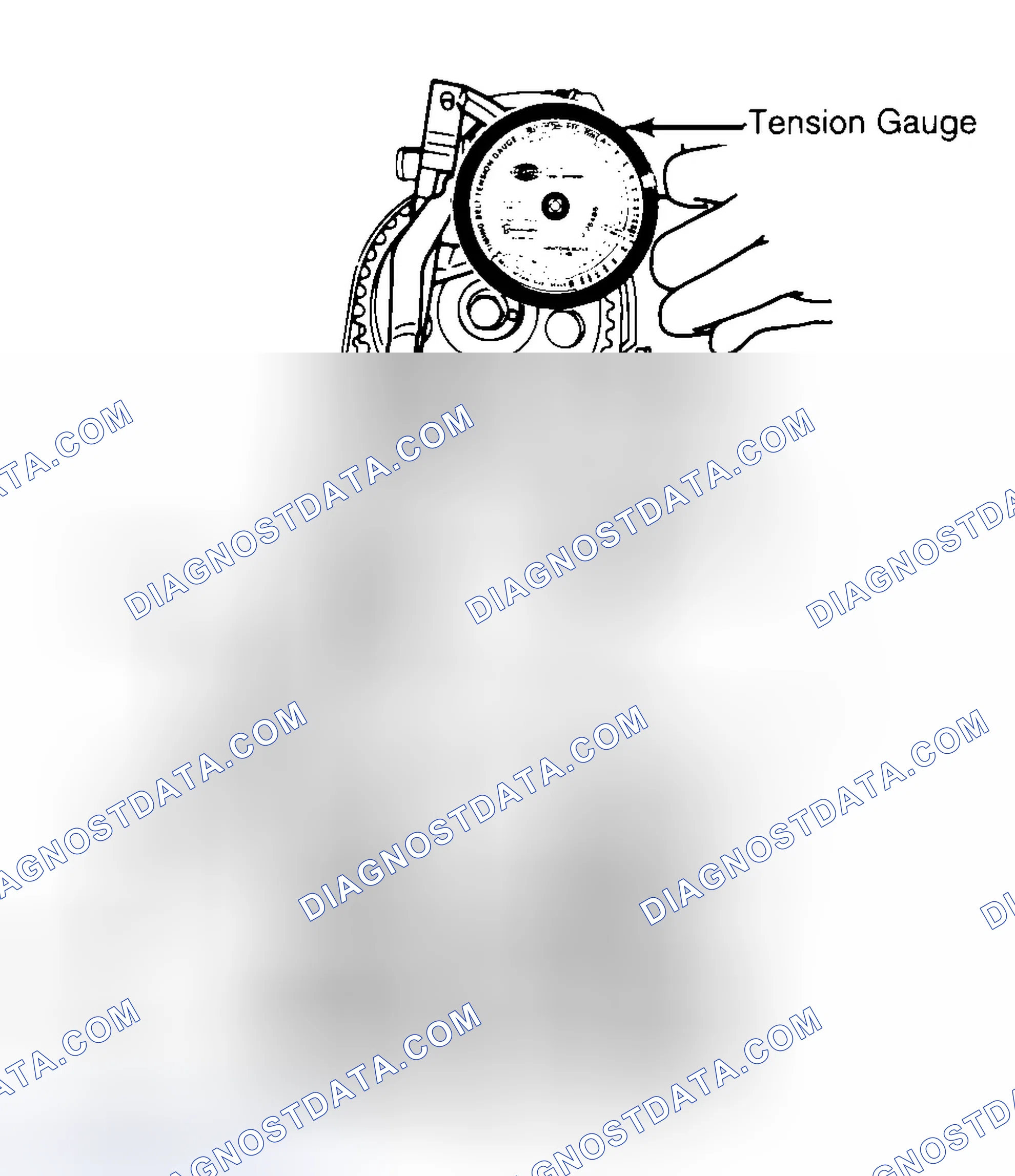 Scheme 3: Adjusting Typical Timing Belt Tension
