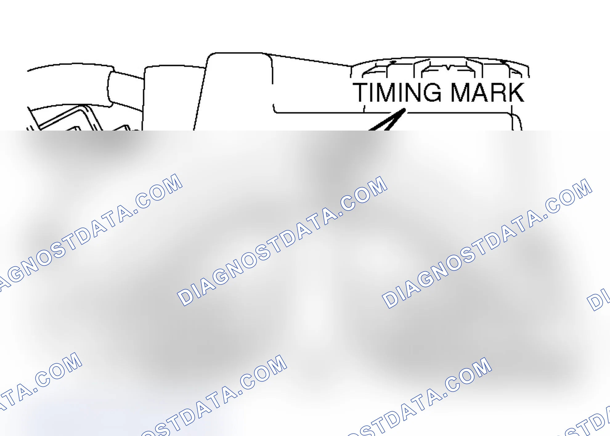 Scheme 408: >>K<< TIMING BELT INSTALLATION