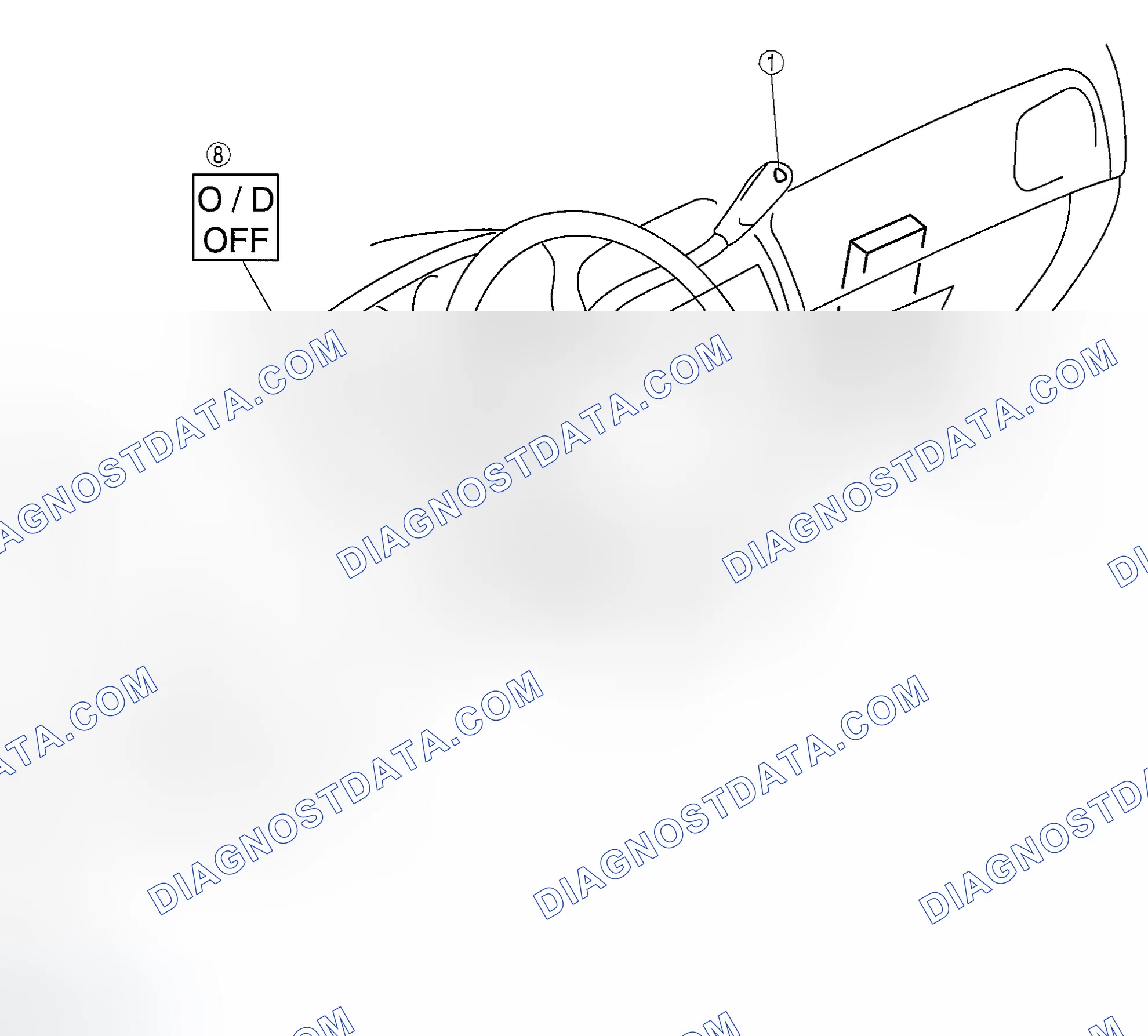 Scheme 159: AUTOMATIC TRANSAXLE LOCATION INDEX