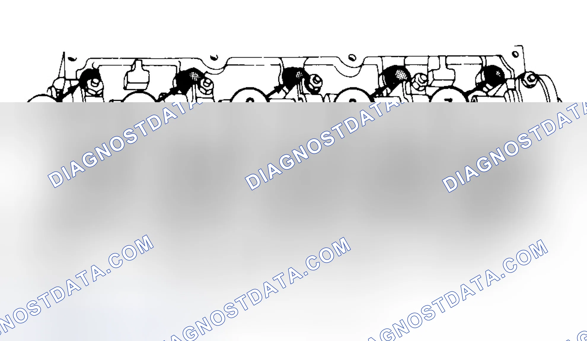 Scheme 7: Typical Cylinder Head Tightening or Loosening Sequence