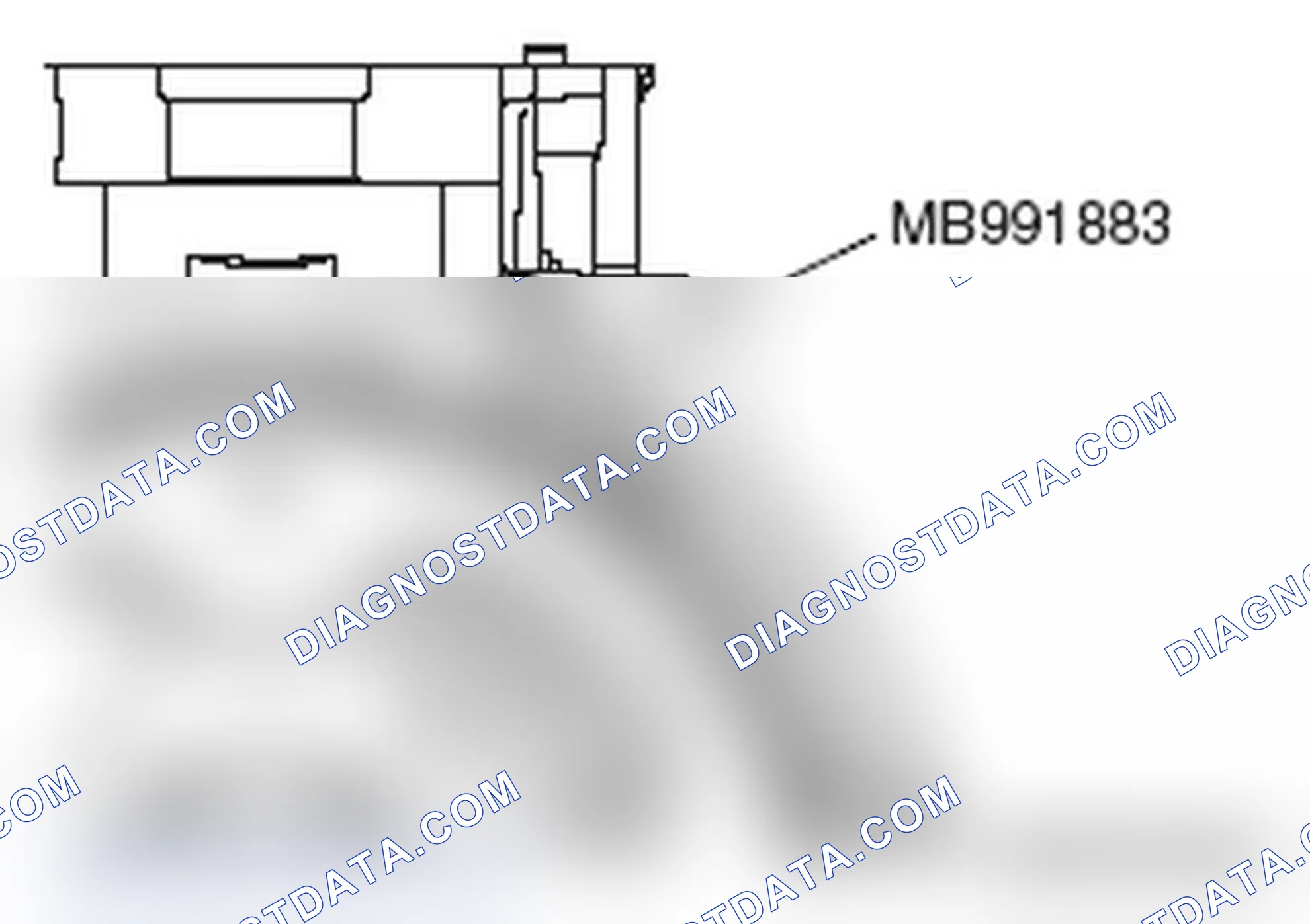 Scheme 679: >> B << CRANKSHAFT PULLEY/CRANKSHAFT PULLEY WASHER/CRANKSHAFT PULLEY CENTER BOLT INSTALLATION