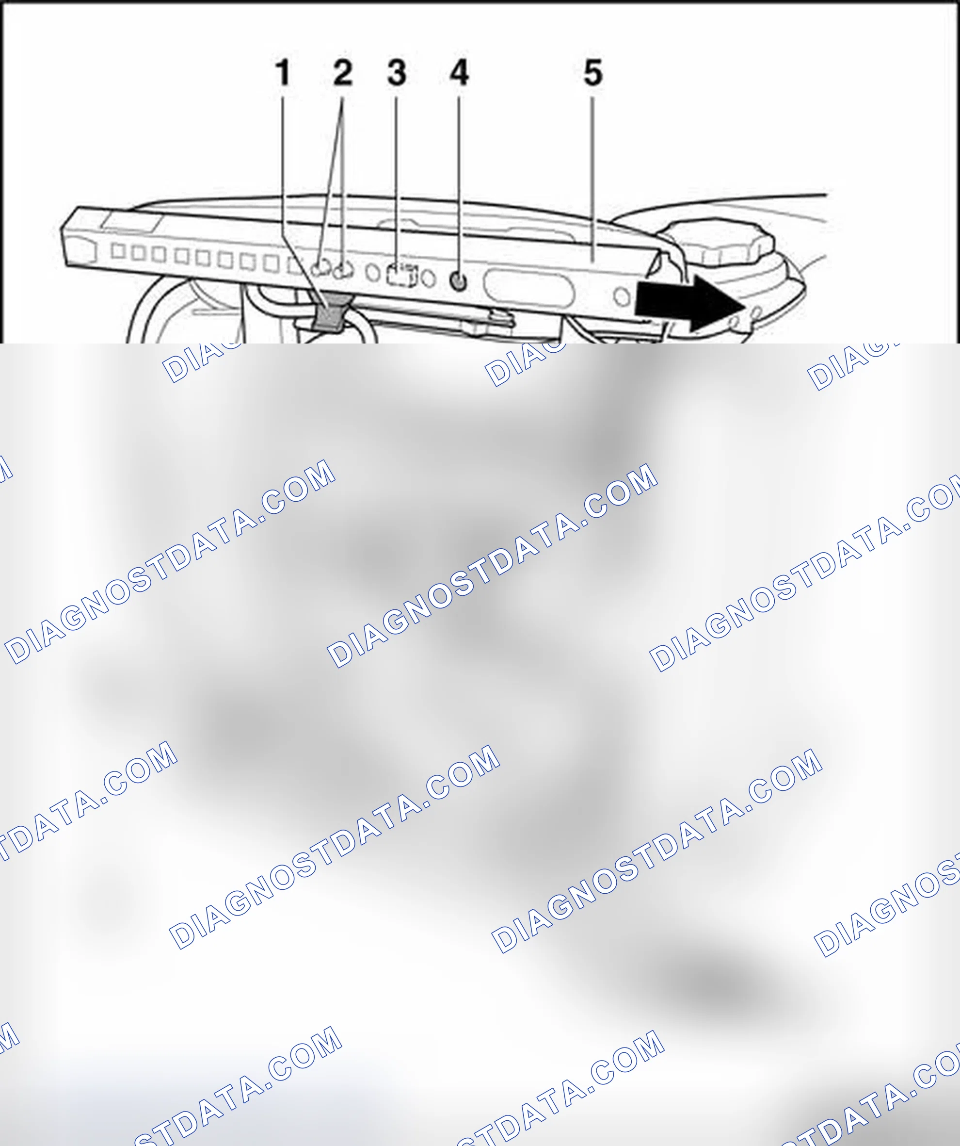 Scheme 200: Easy-entry facility (manual), removing and installing