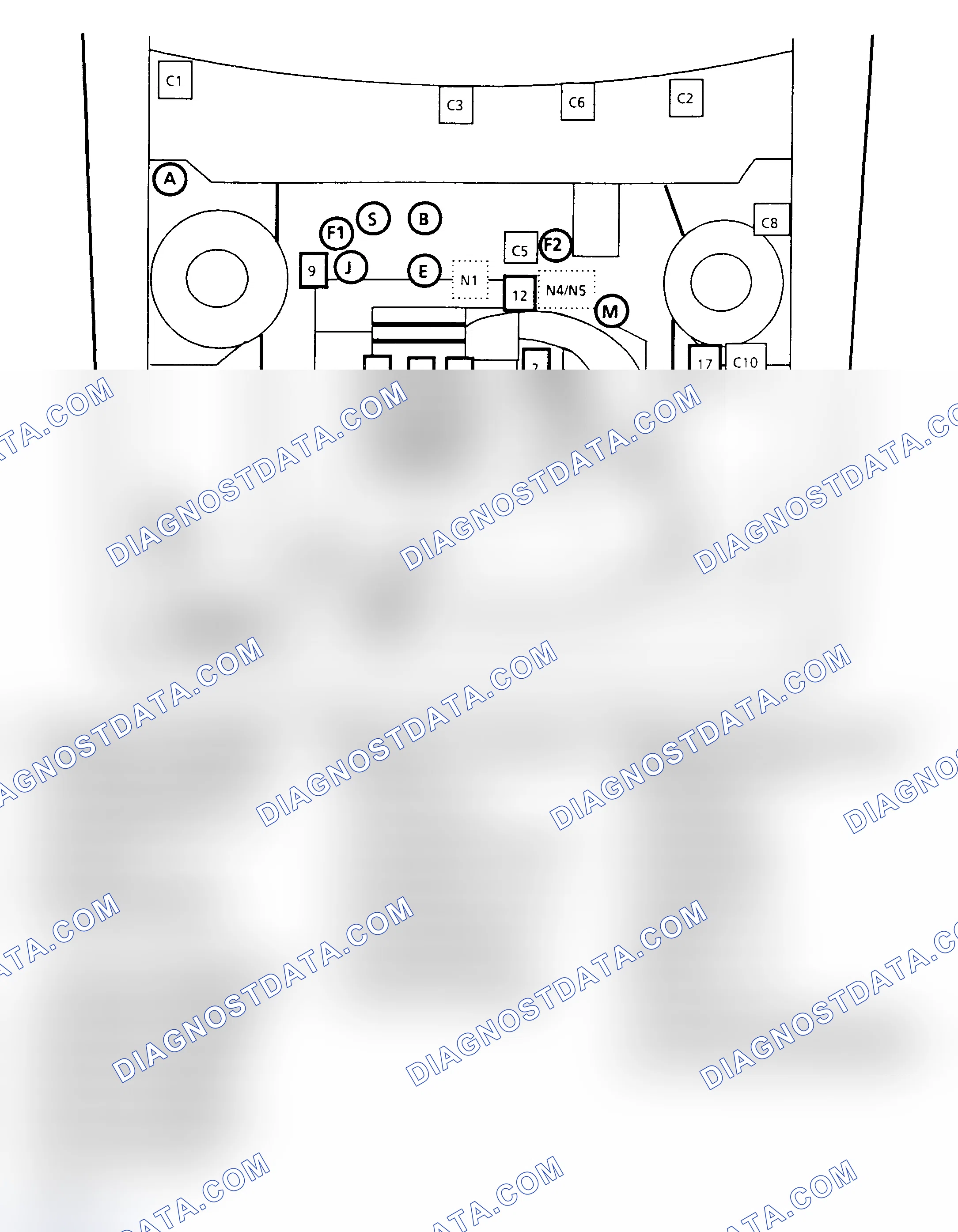 Scheme 341: PFI Component Location (2.8L A Body)