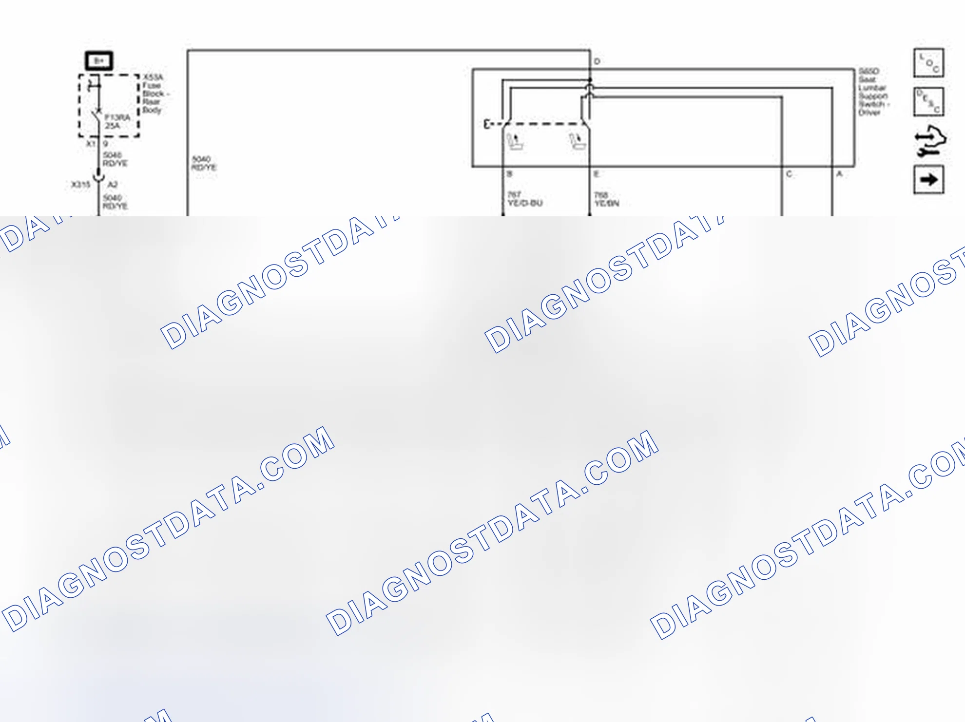 Scheme 53: Power Seat (without AAB)