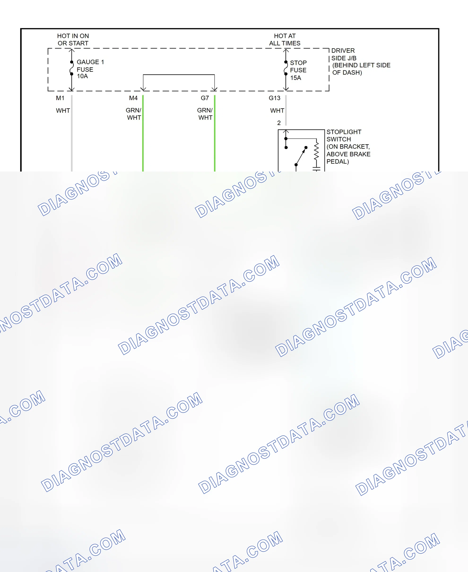 Scheme 391: Shift Interlock System Wiring Diagram (2002 - Toyota Camry)