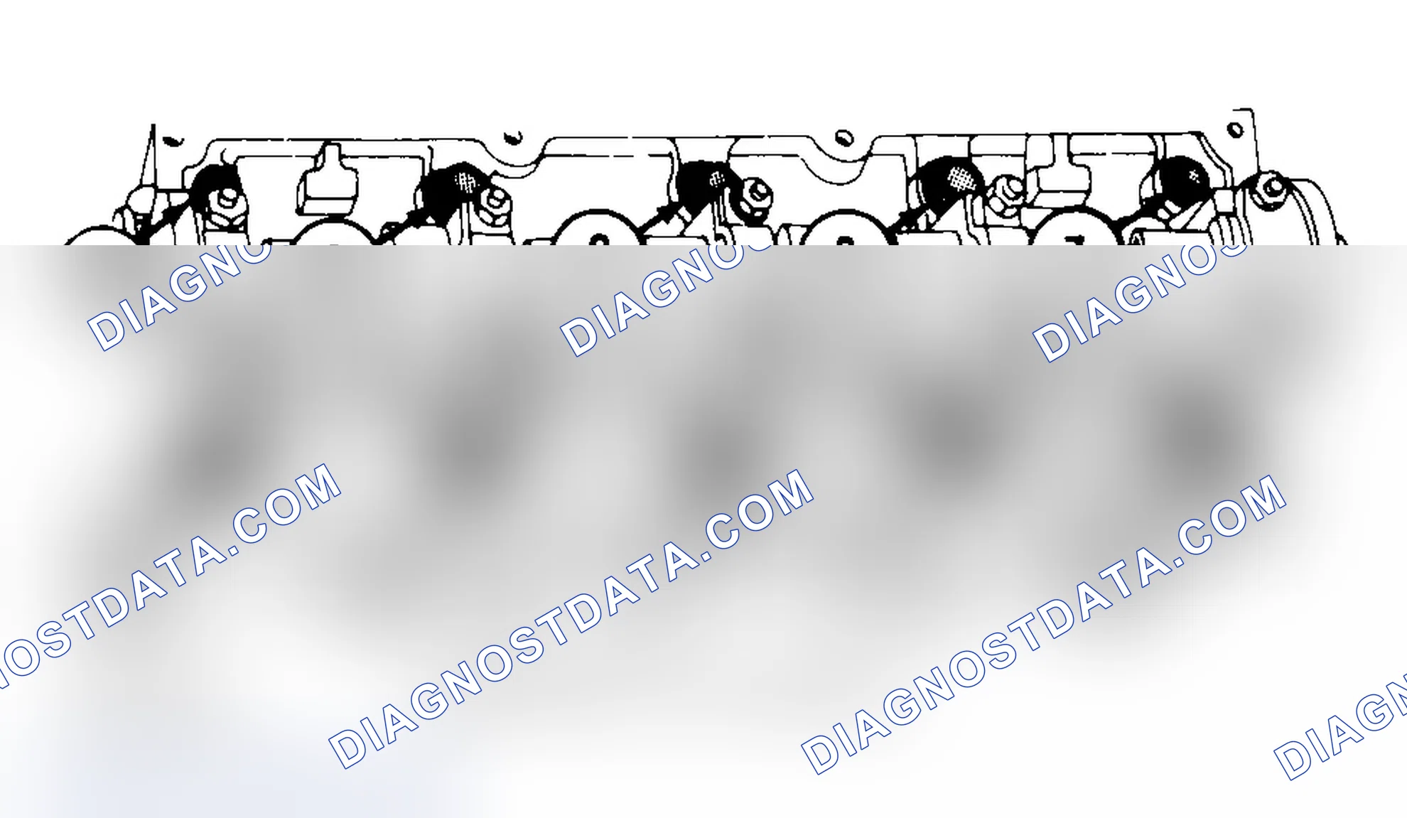 Scheme 3: Typical Cylinder Head Tightening or Loosening Sequence