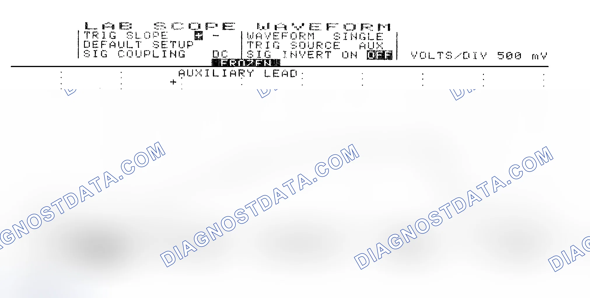 Scheme 14: Single Injector w/Excessive Current Flow - Current Pattern