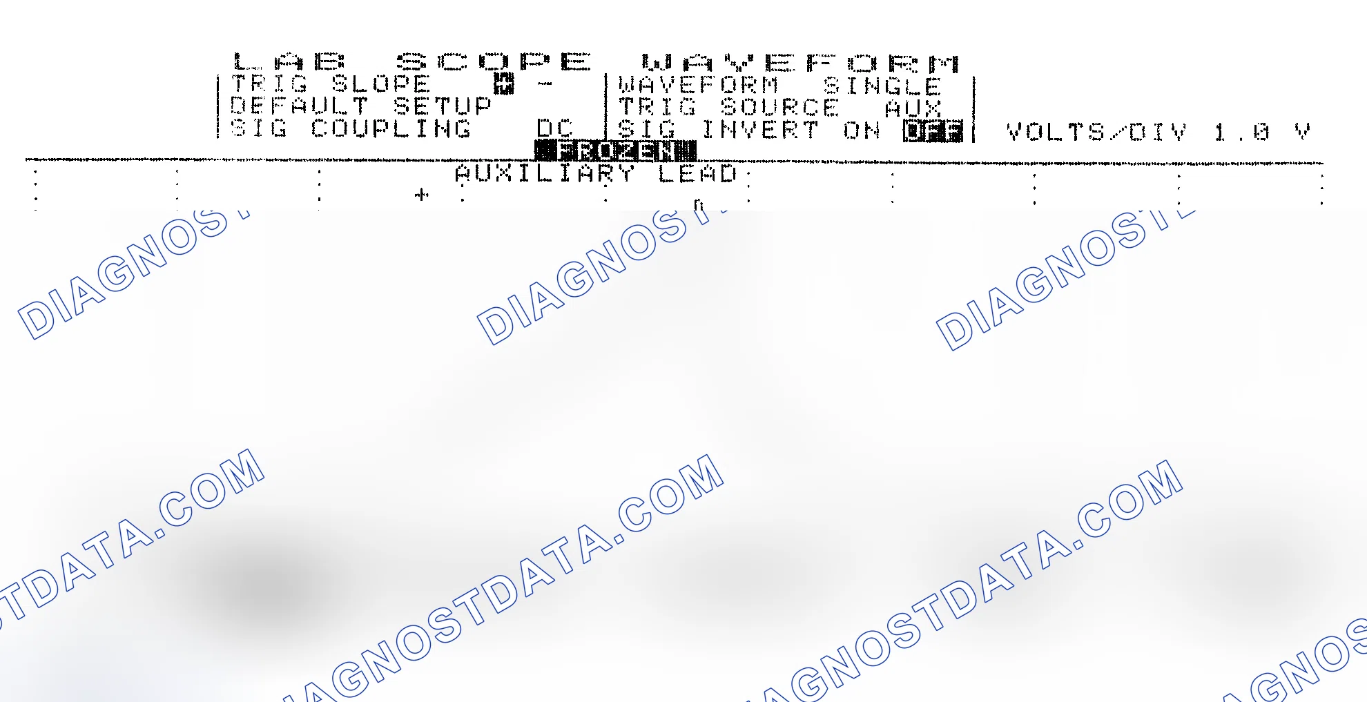 Scheme 19: Single Injector w/Excessive Current Flow - Current Pattern