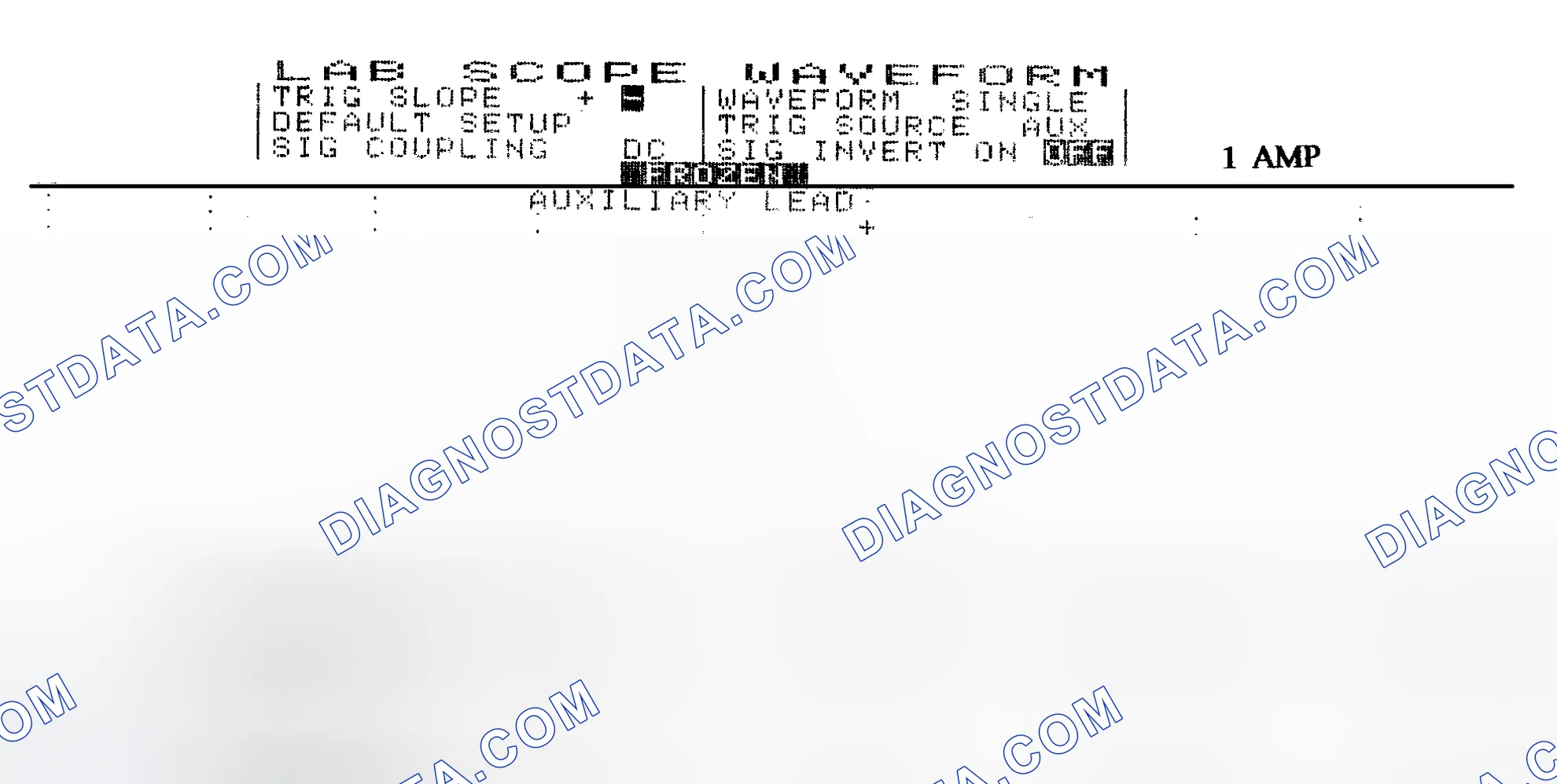 Scheme 20: Single Injector w/Normal Current Flow - Current Pattern