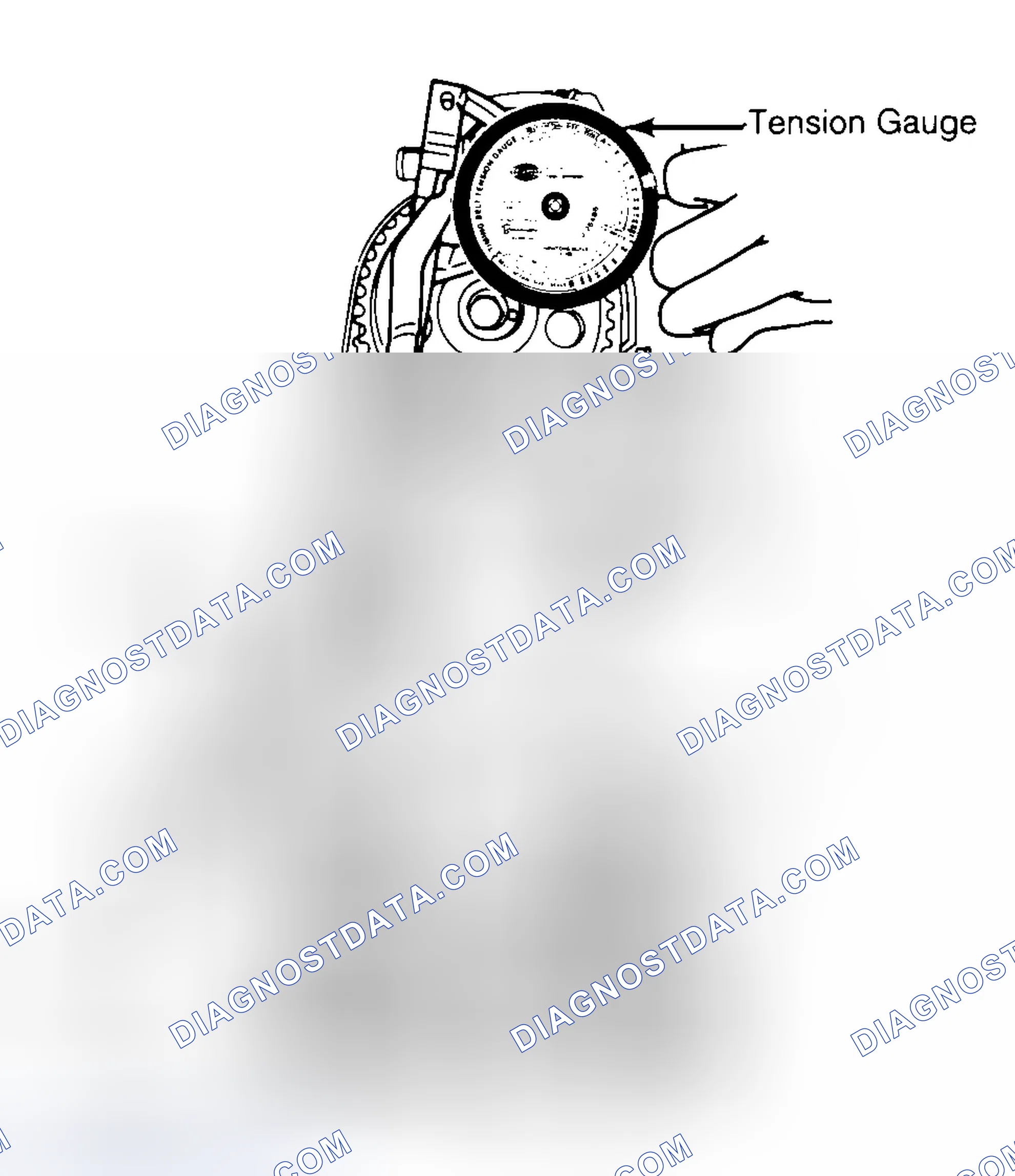Scheme 3: Adjusting Typical Timing Belt Tension