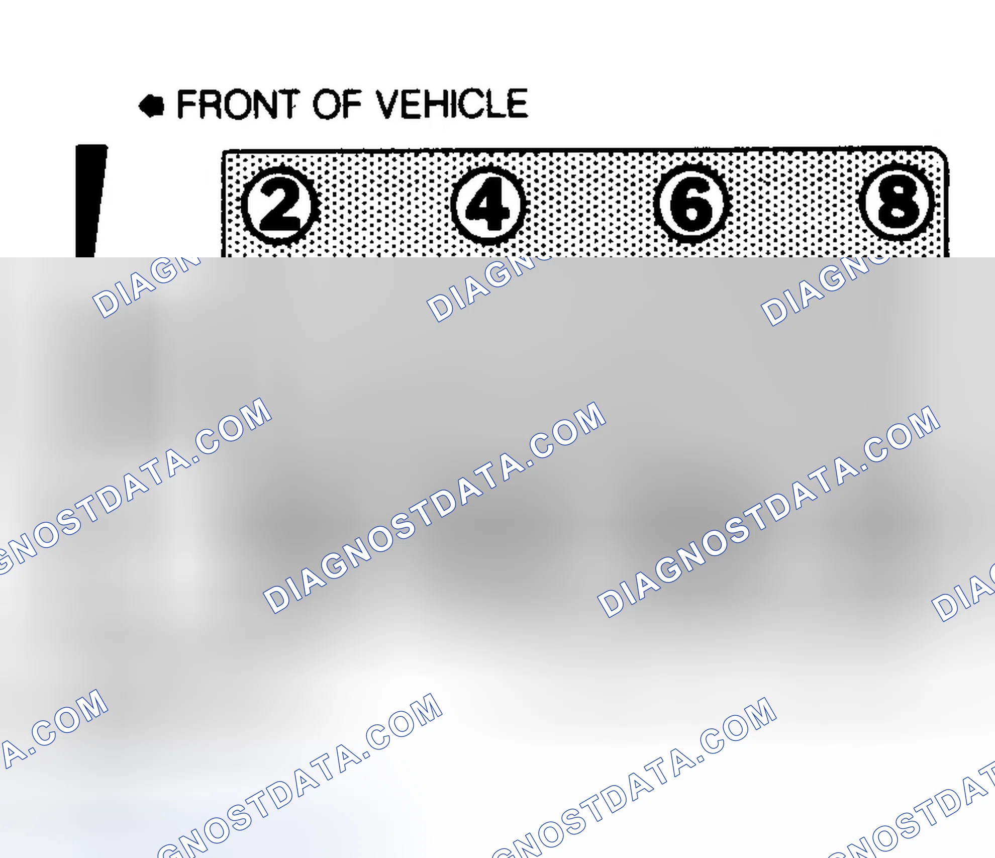Scheme 7: Firing Order (6.2L & 6.5L Diesel)