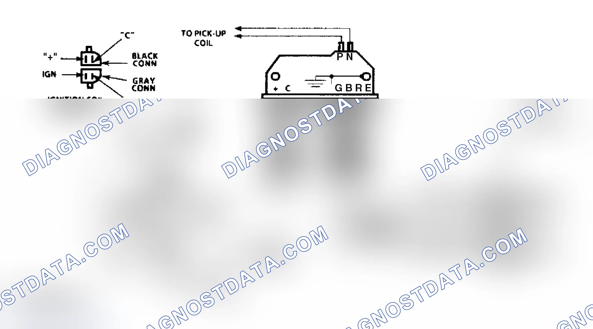 Scheme 54: Code 42 Schem.("S" & "T" Series 4.3L A/T& Util. Vehicles M/T) Ignition Control
