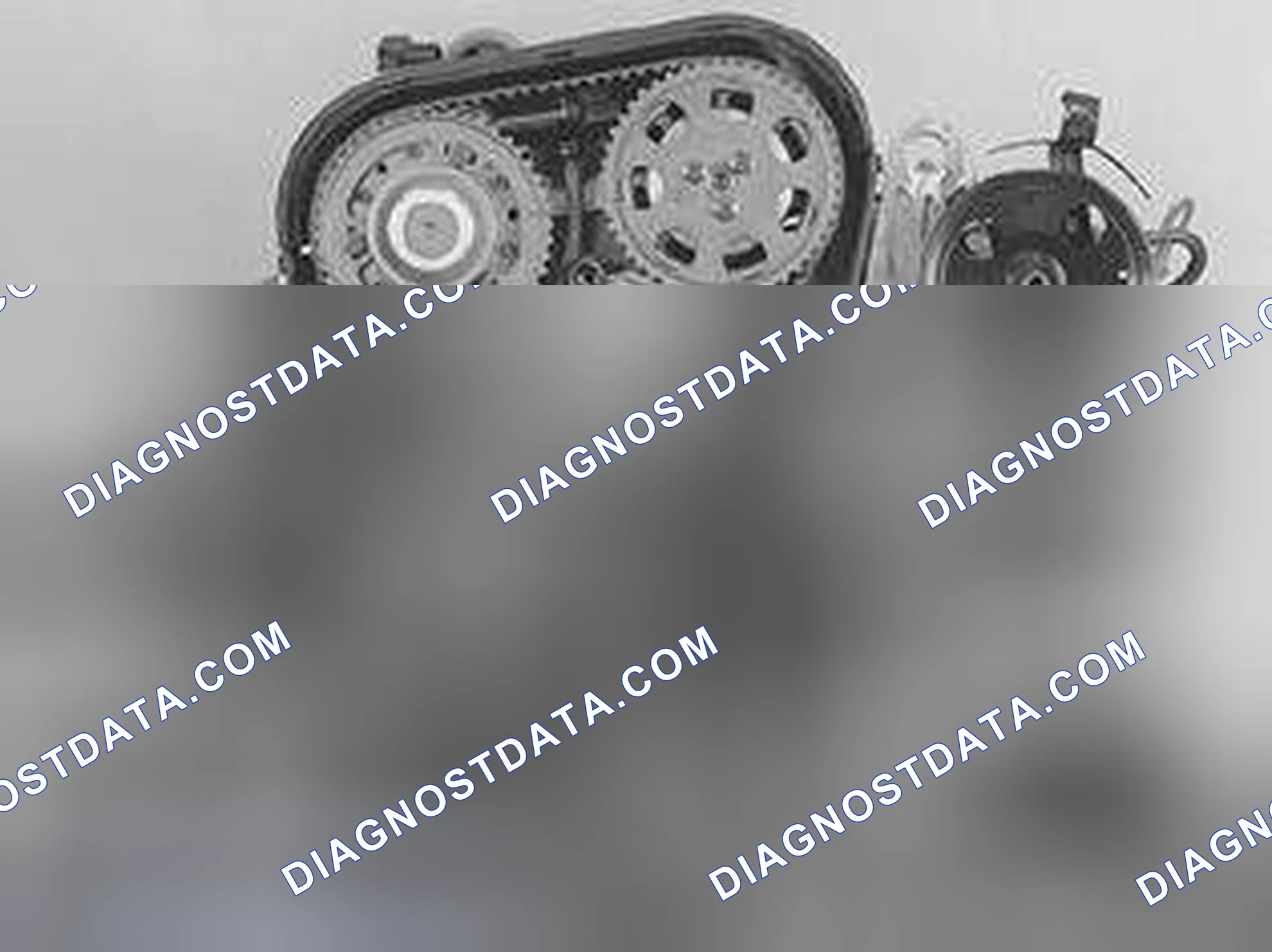Scheme 292: Removing the timing belt