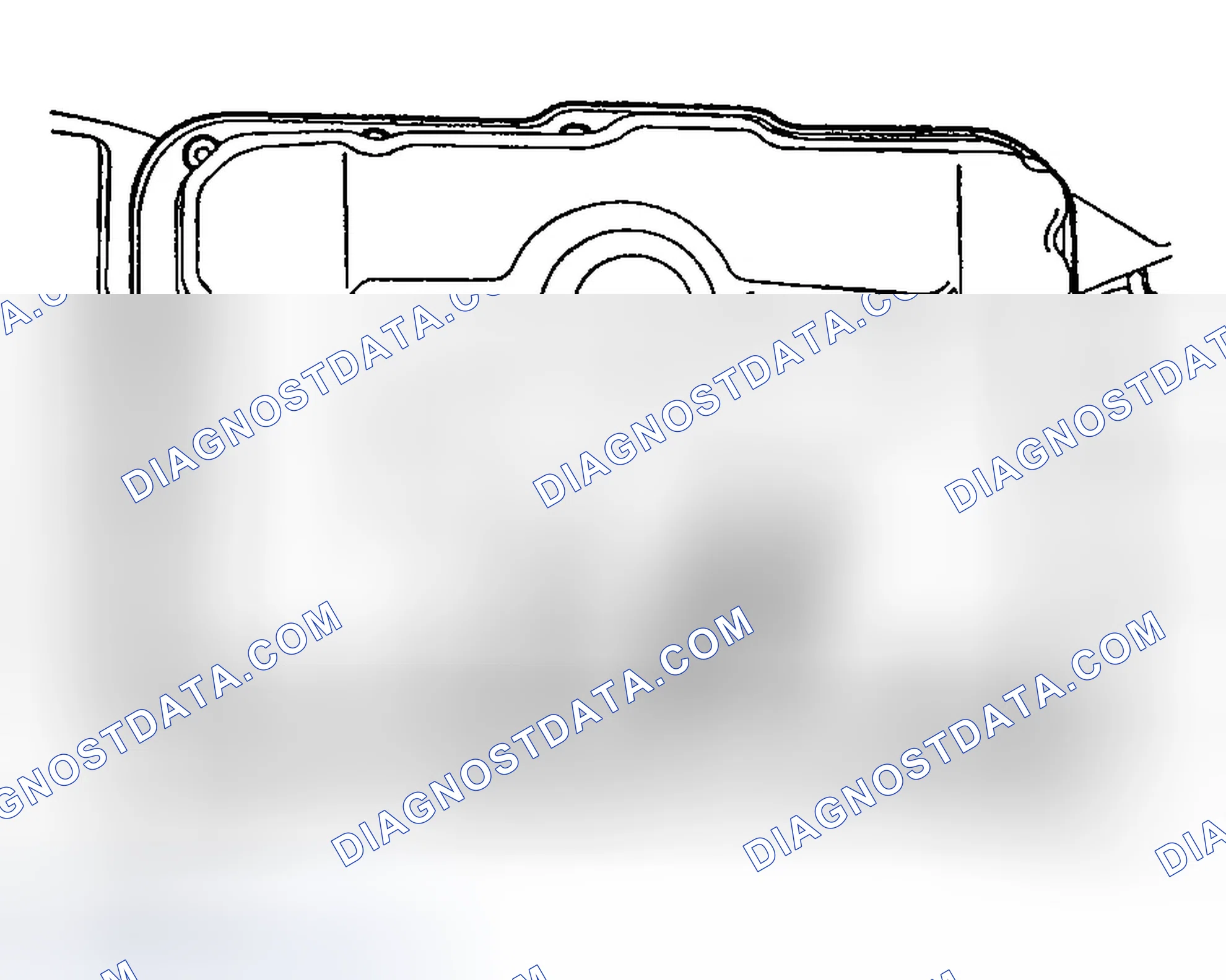 Scheme 291: Item 3: Transmission Fluid Pan Installation Note