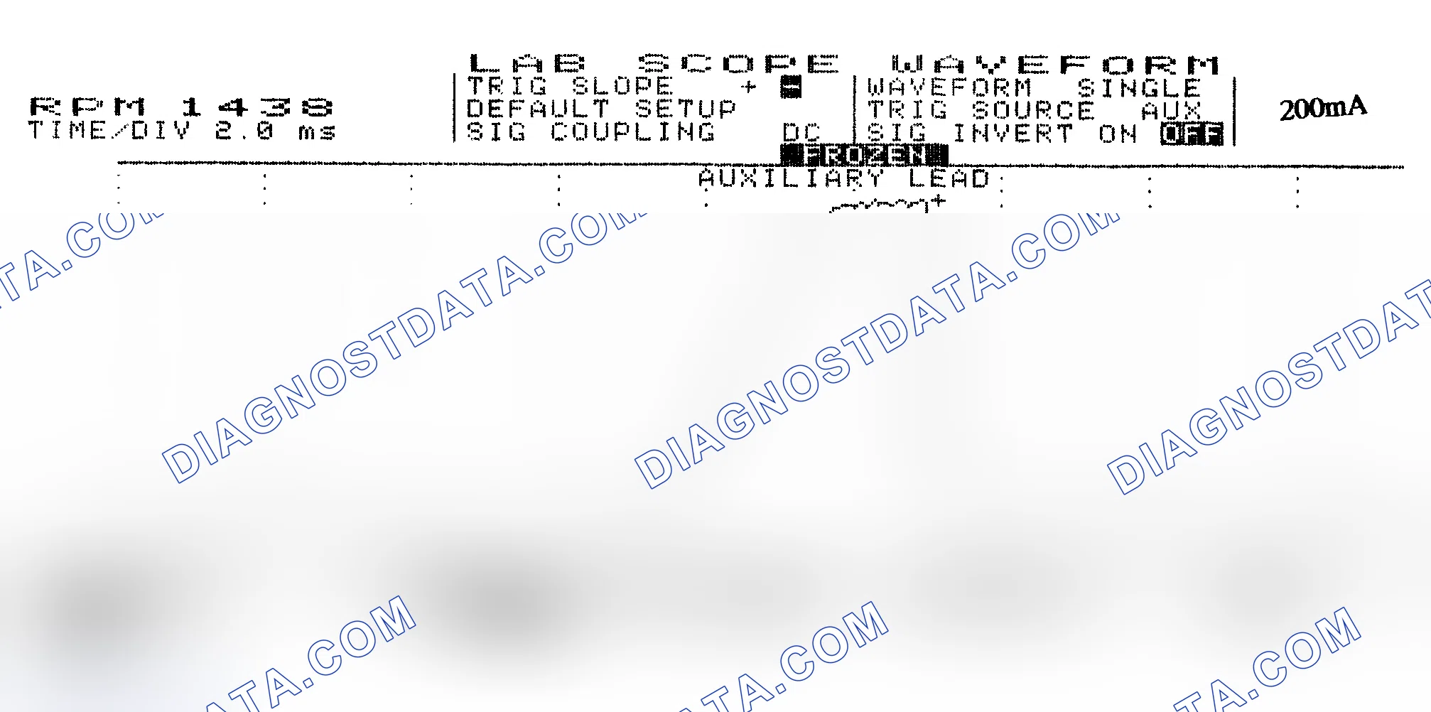 Scheme 15: Single Injector w/Normal Current Flow - Current Pattern