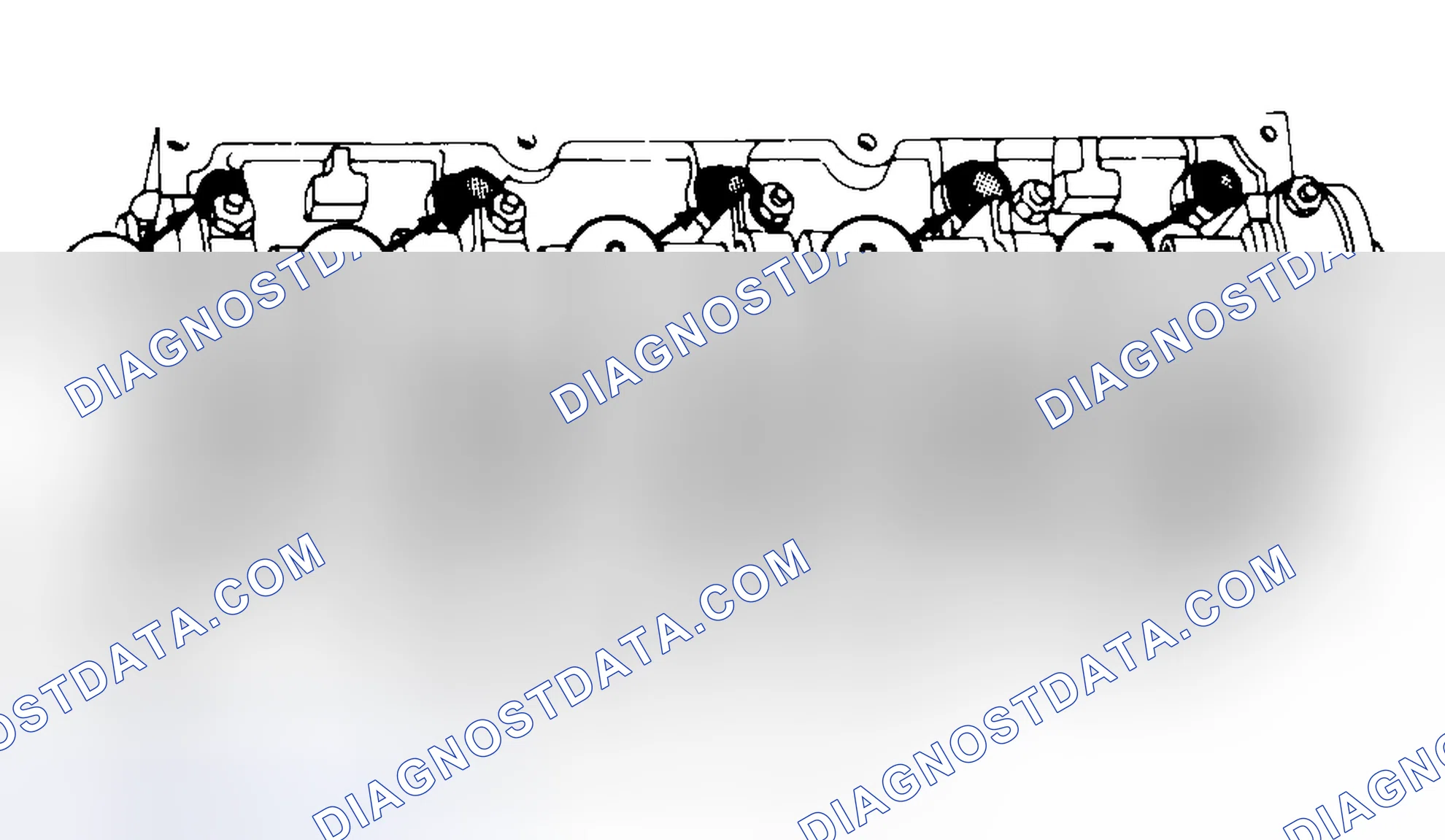 Scheme 7: Typical Cylinder Head Tightening or Loosening Sequence