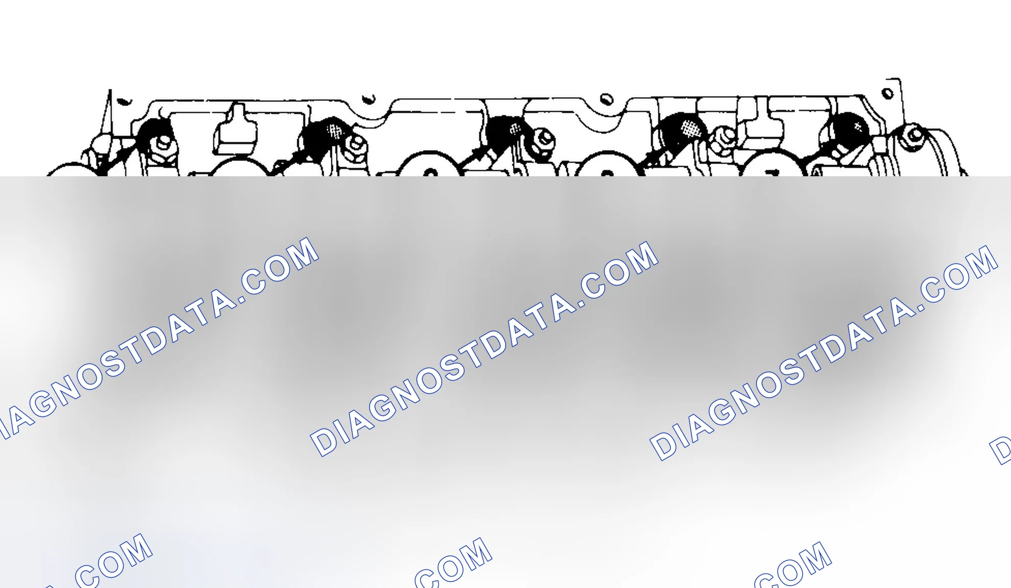 Scheme 7: Typical Cylinder Head Tightening or Loosening Sequence