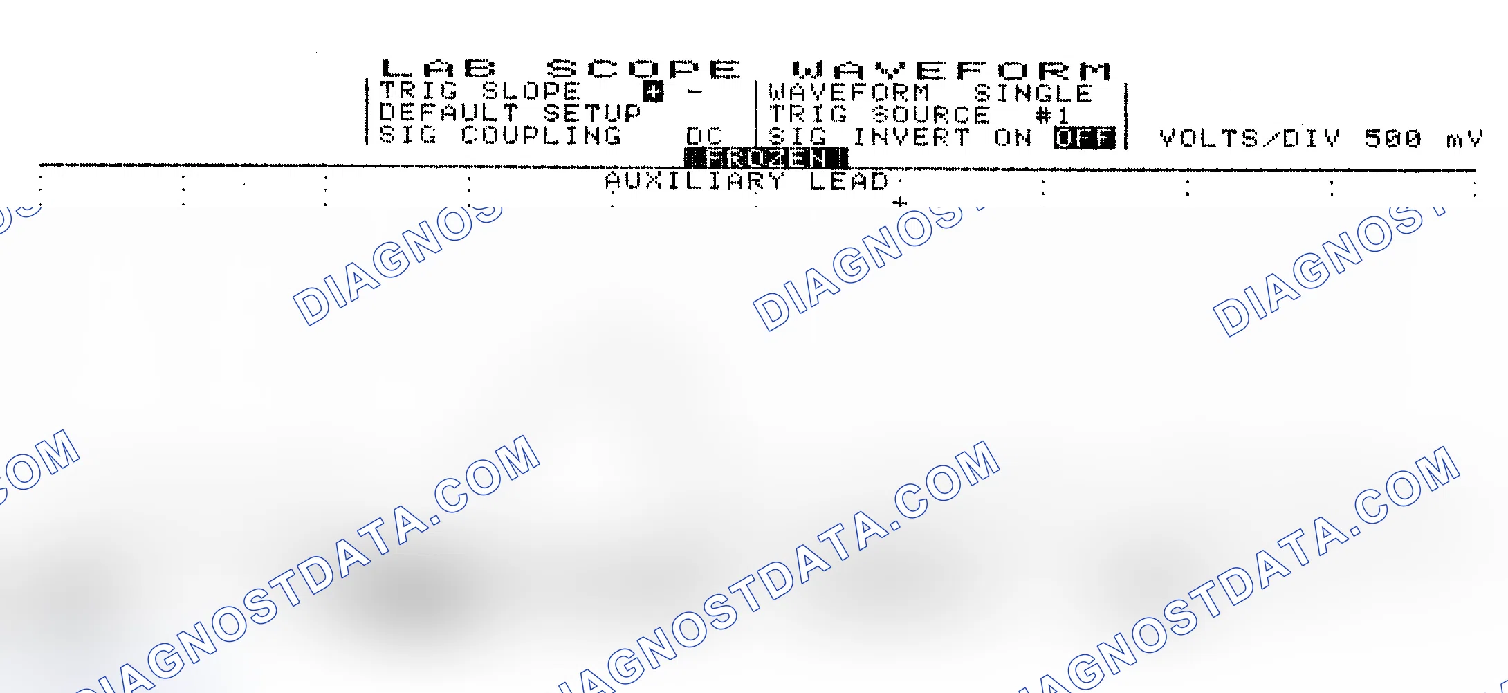 Scheme 10: Single Injector w/Excessive Current Flow - Current Pattern