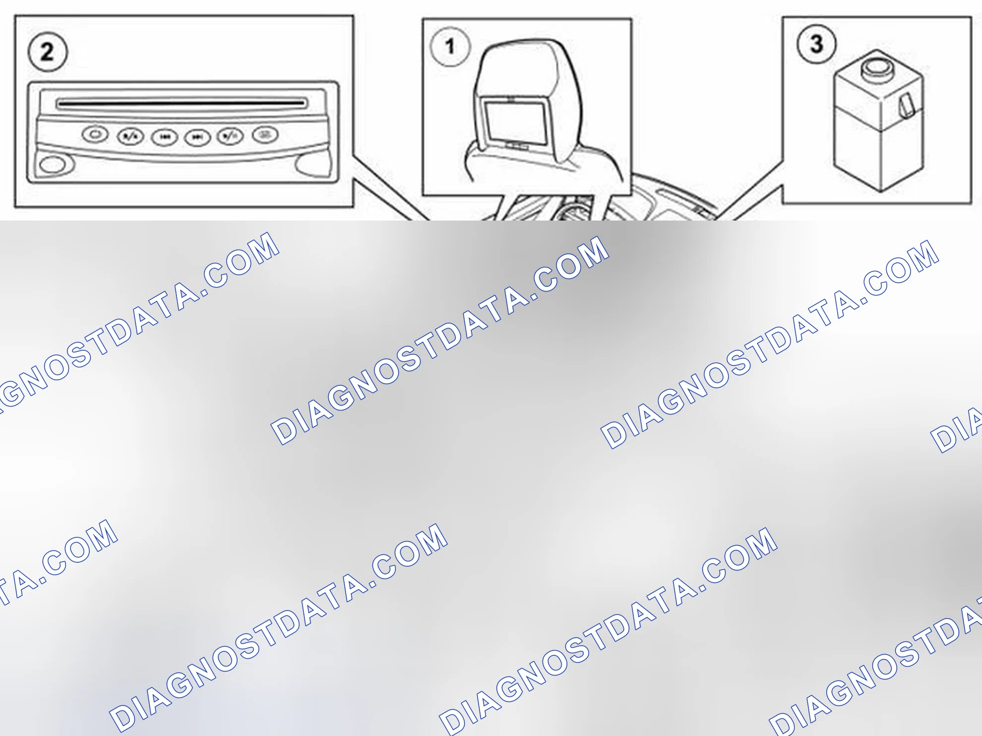 Scheme 43: REAR SEAT ENTERTAINMENT SYSTEM