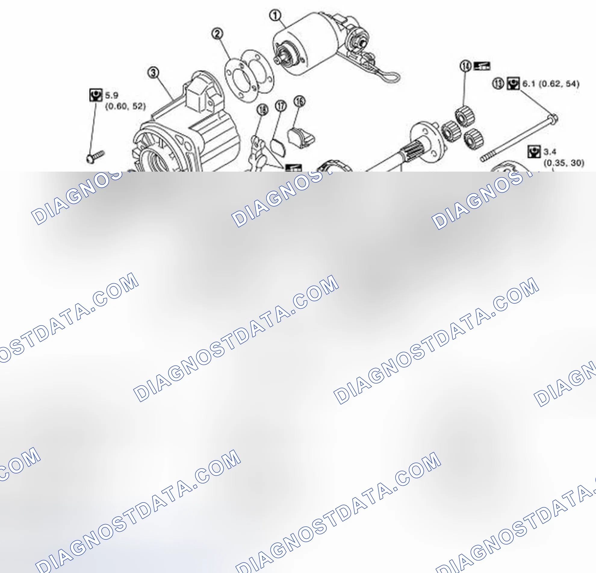 Scheme 7: DISASSEMBLY