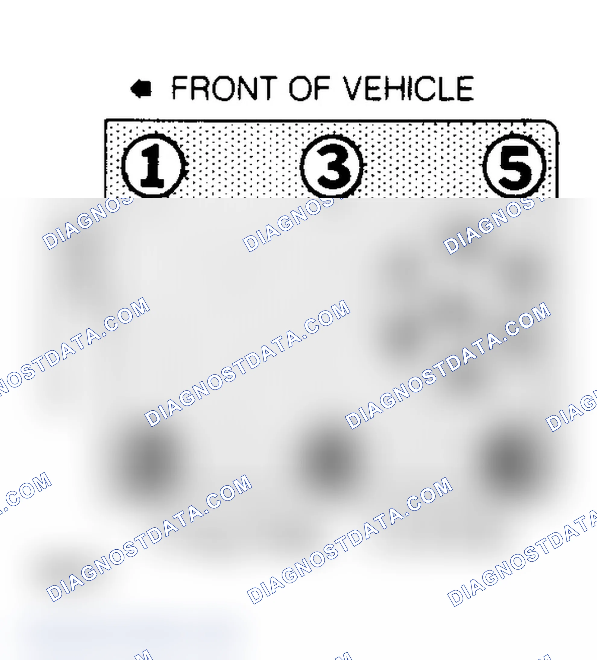 Scheme 3: Firing Order & Timing Marks (3.1L)