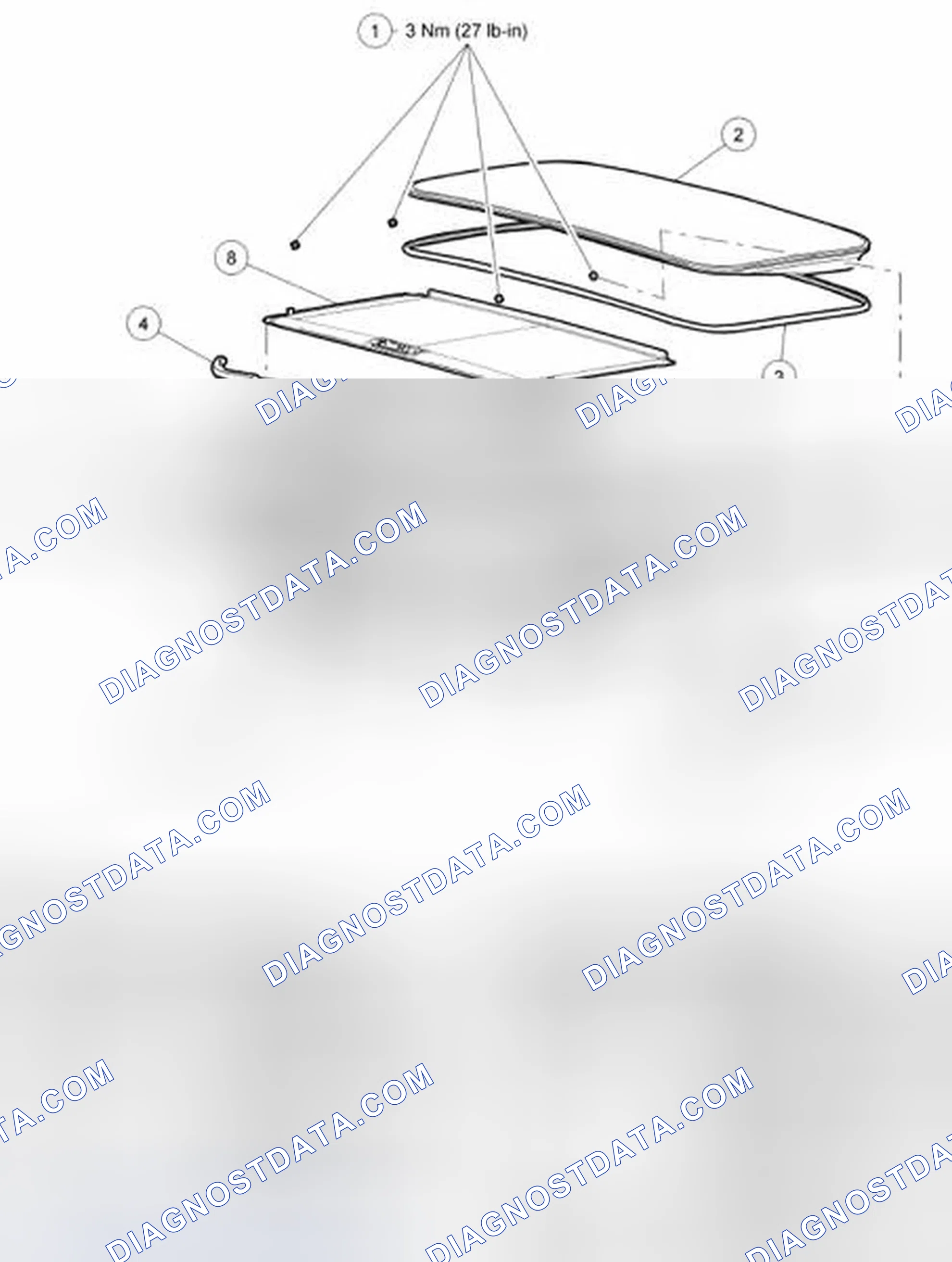 Scheme 24: Roof Opening Panel - Exploded View