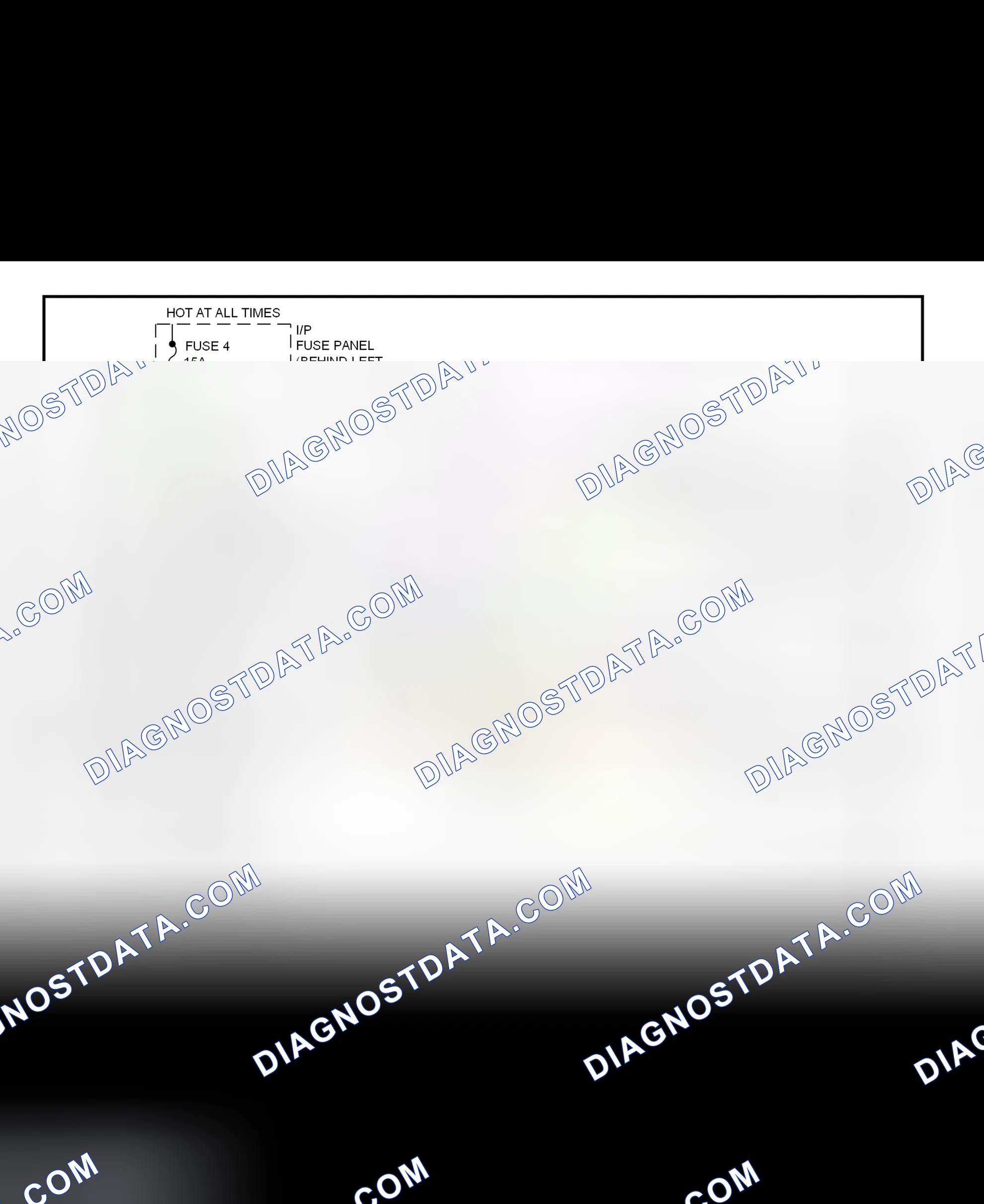 Scheme 2: Power Mirror System Wiring Diagram