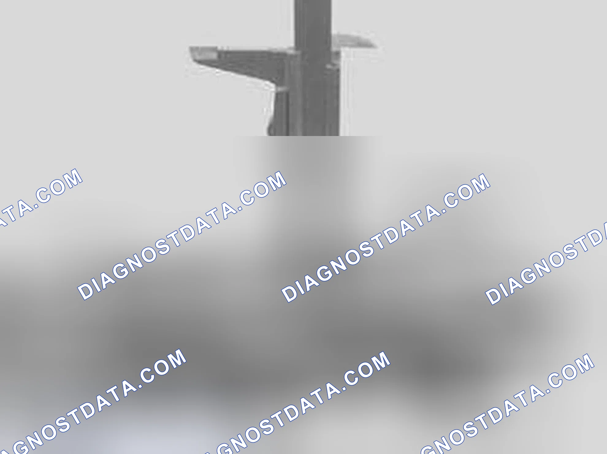 Scheme 478: Checking the vertical position of the valve stem