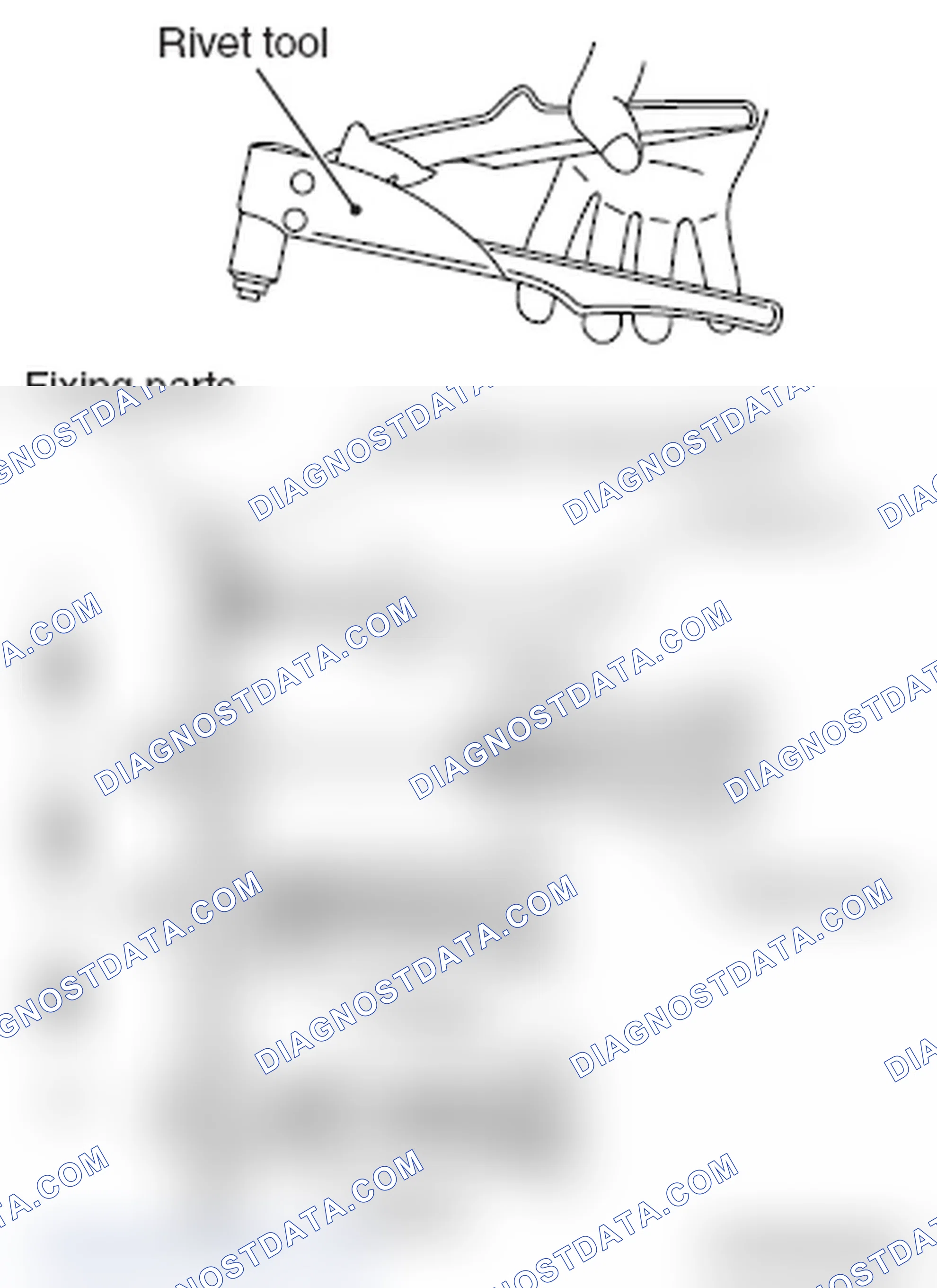 Scheme 29: >> A << RIVET INSTALLATION