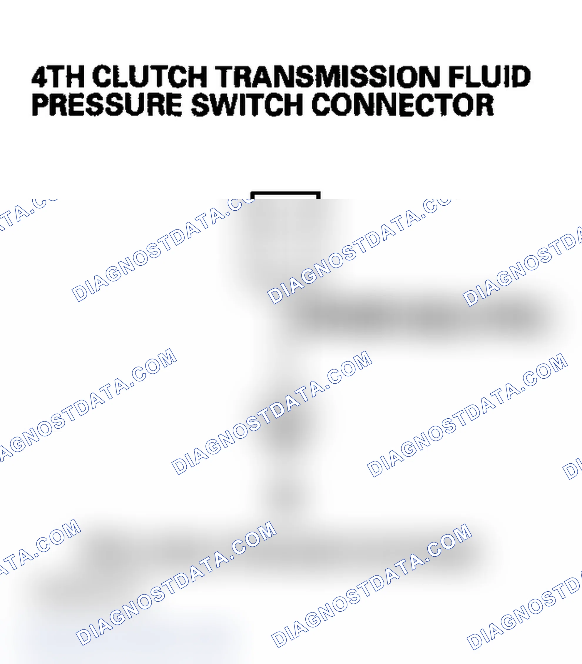 Scheme 138: DTC P0873: Open in 4th Clutch Transmission Fluid Pressure Switch Circuit, or 4th Clutch Transmission