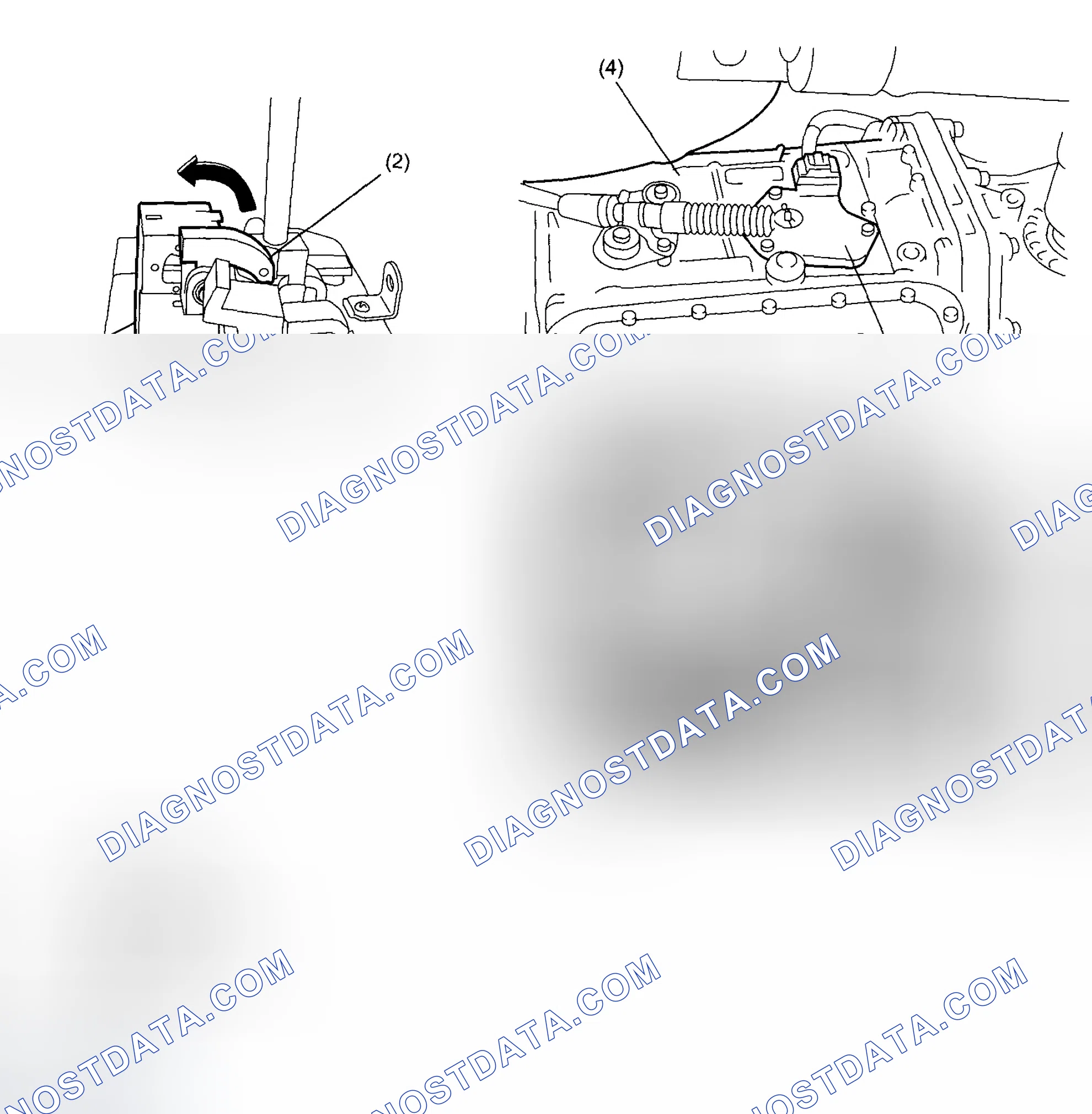 Scheme 111: SHIFT LOCK SYSTEM OPERATION