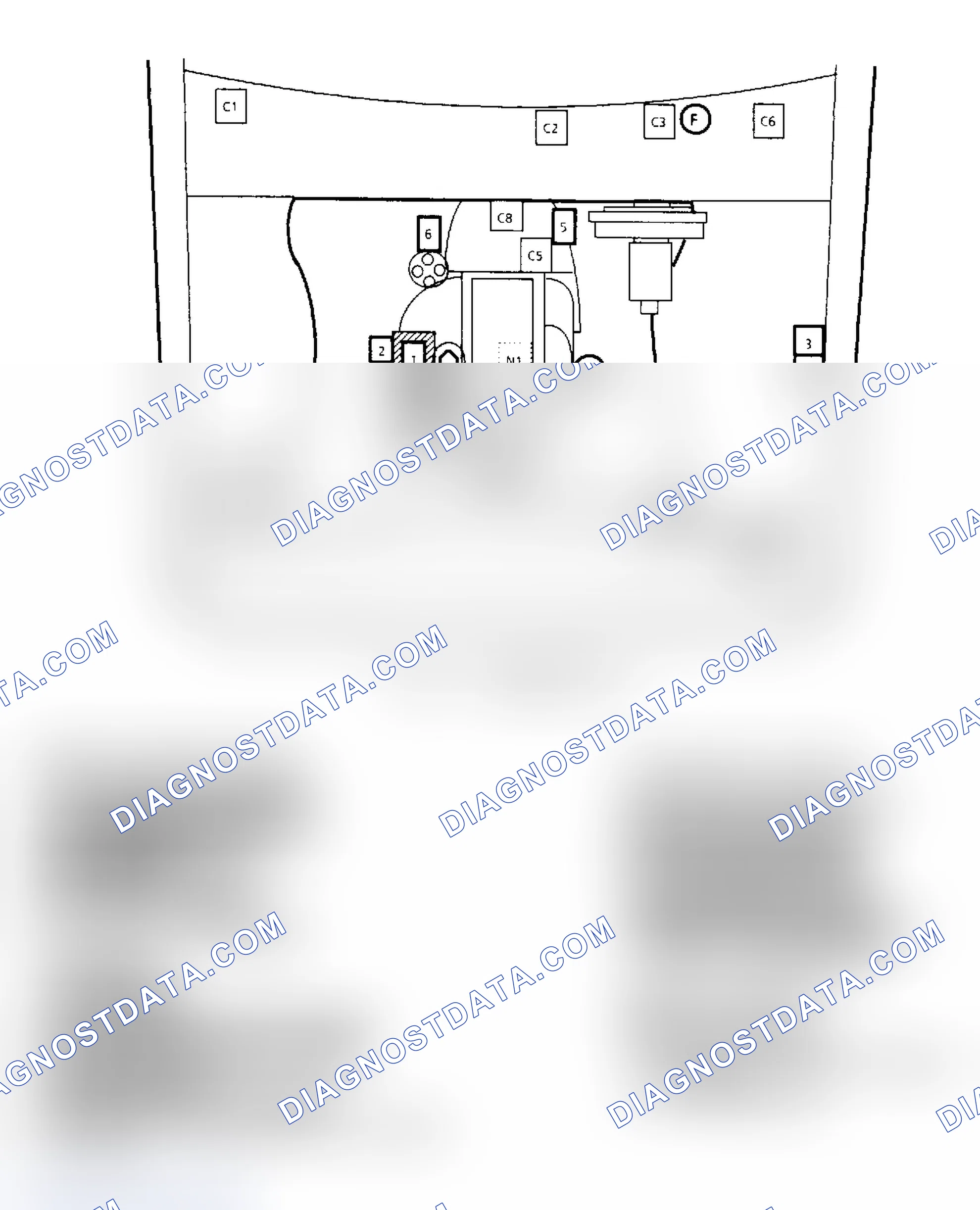 Scheme 48: Component Locations for "S/T" Series 2.5L