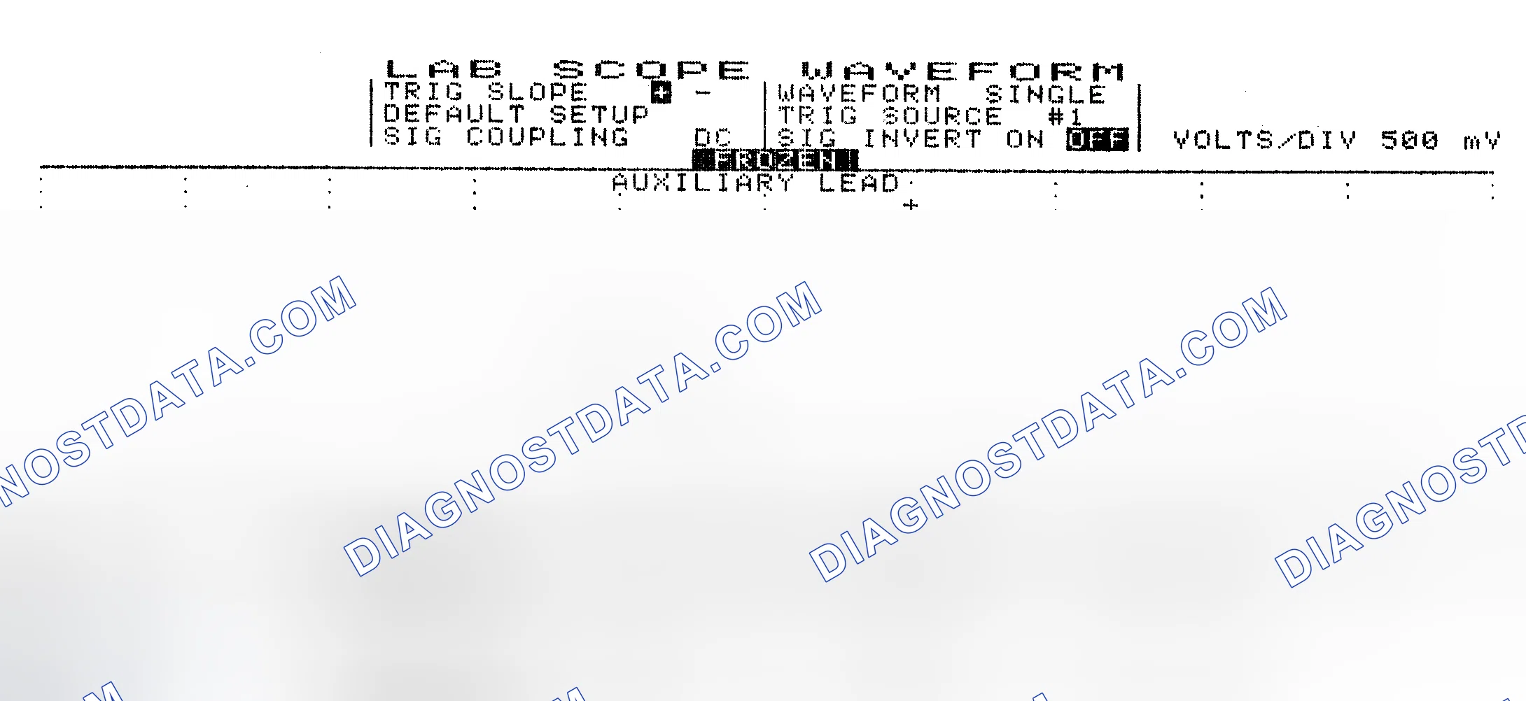 Scheme 10: Single Injector w/Excessive Current Flow - Current Pattern